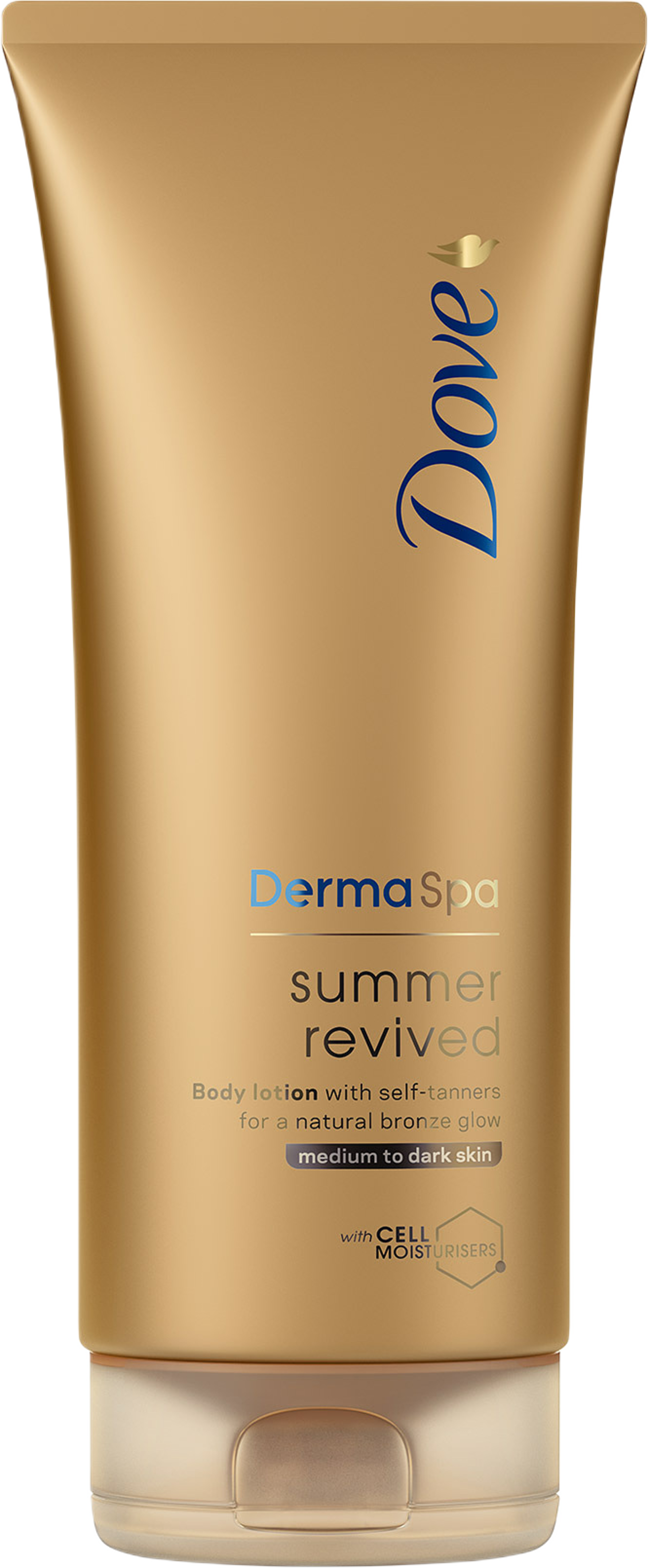 DermaSpa Summer Revived Dark Self Tan Body Lotion, 200 ml
