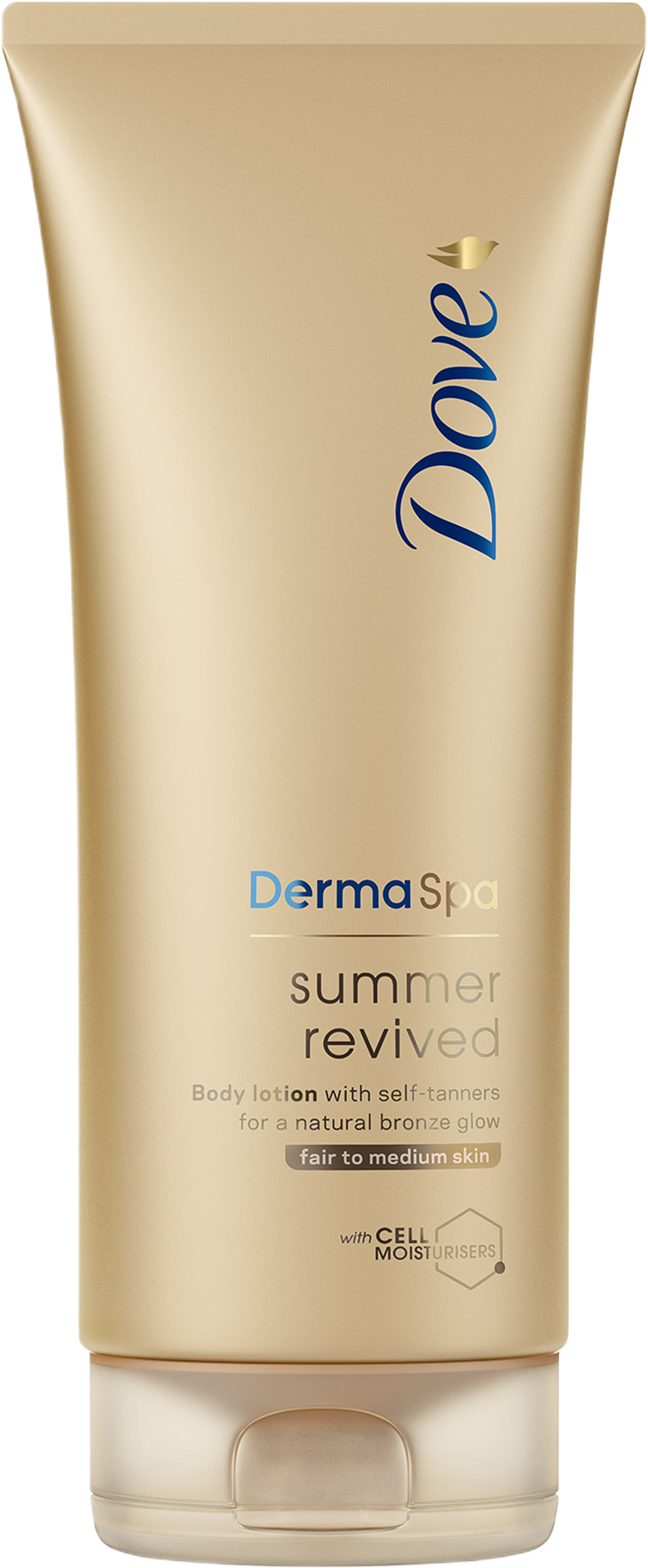 DermaSpa Summer Revived Fair Self Tan Body Lotion, 200 ml