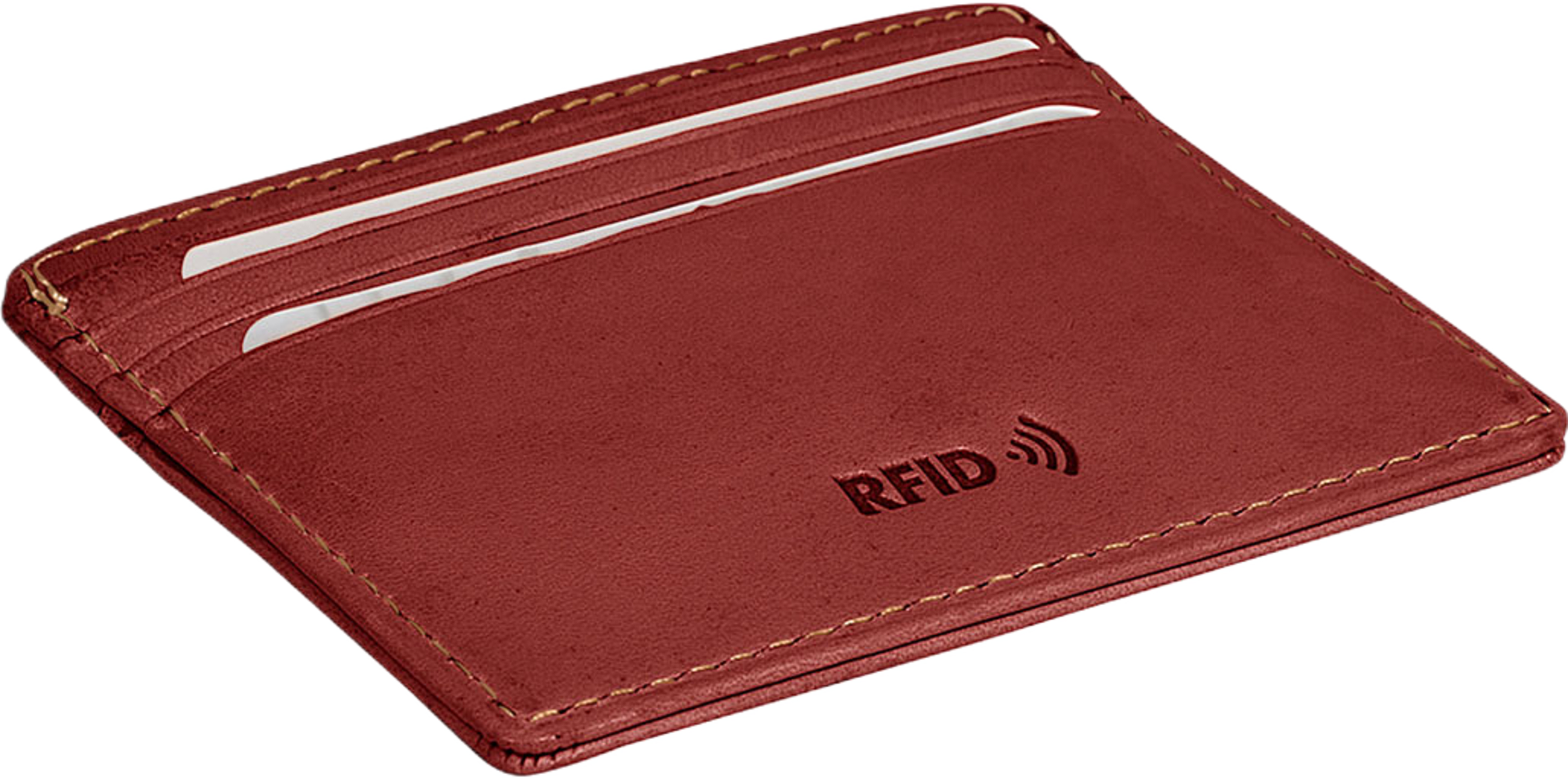 Creditcard Vegetale, från Tony Perotti, i färgen Dark Brown. Klicka för att öppna bilden i stort format