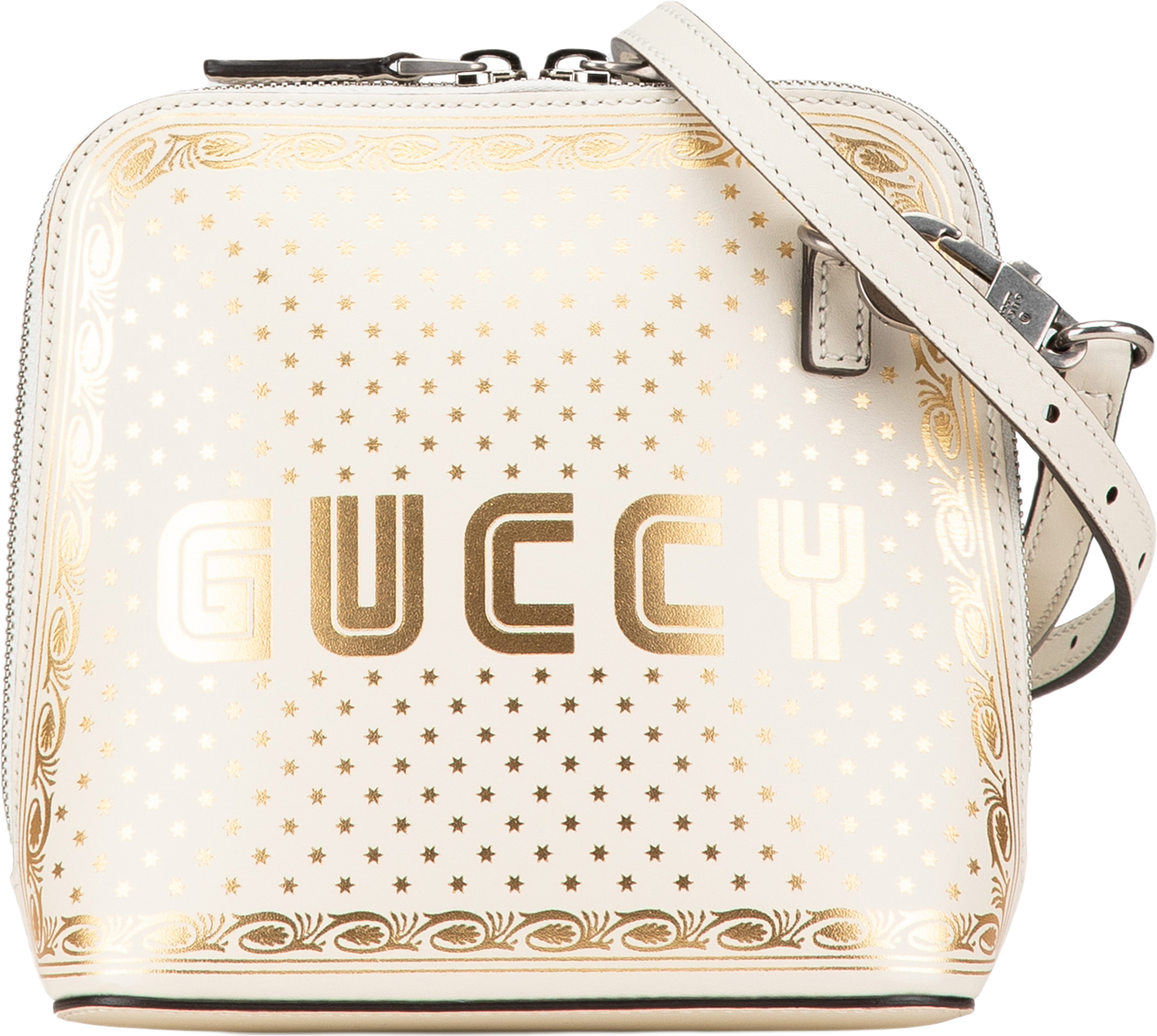 Gucci Mini Calfskin Guccy Sega Crossbody