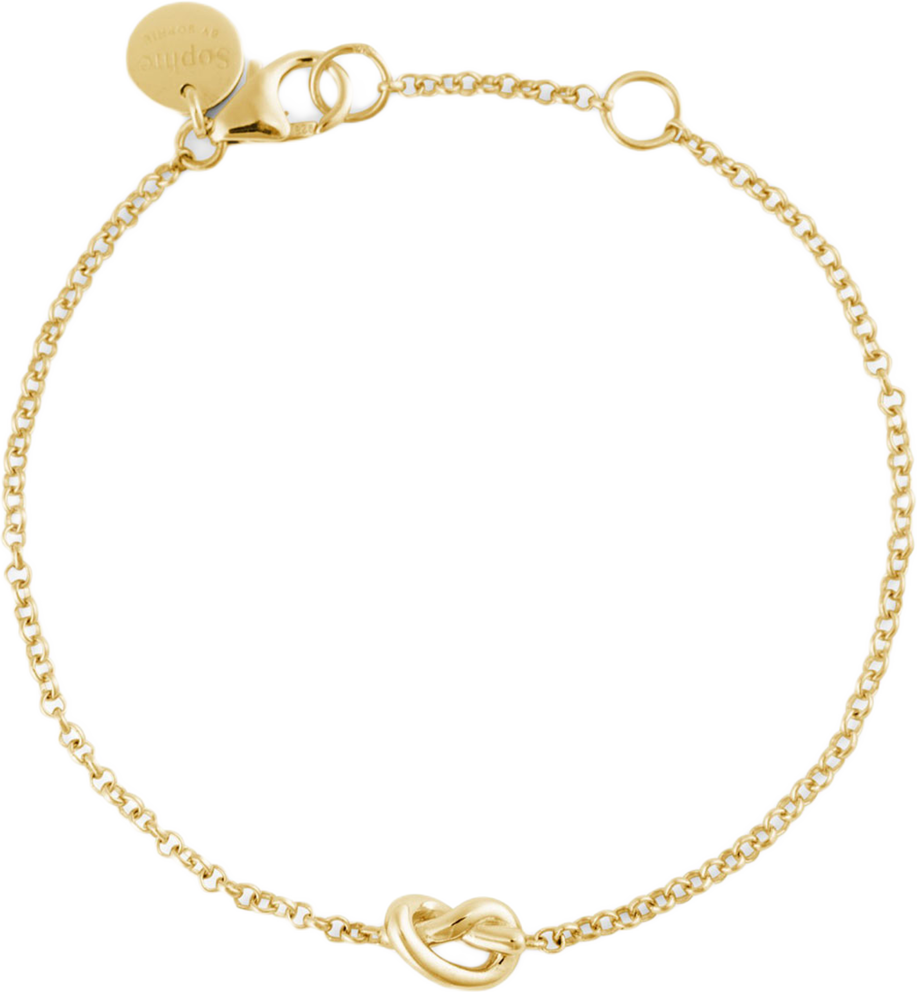 Knot Bracelet, från Sophie by Sophie, i färgen Gold. Klicka för att öppna bilden i stort format