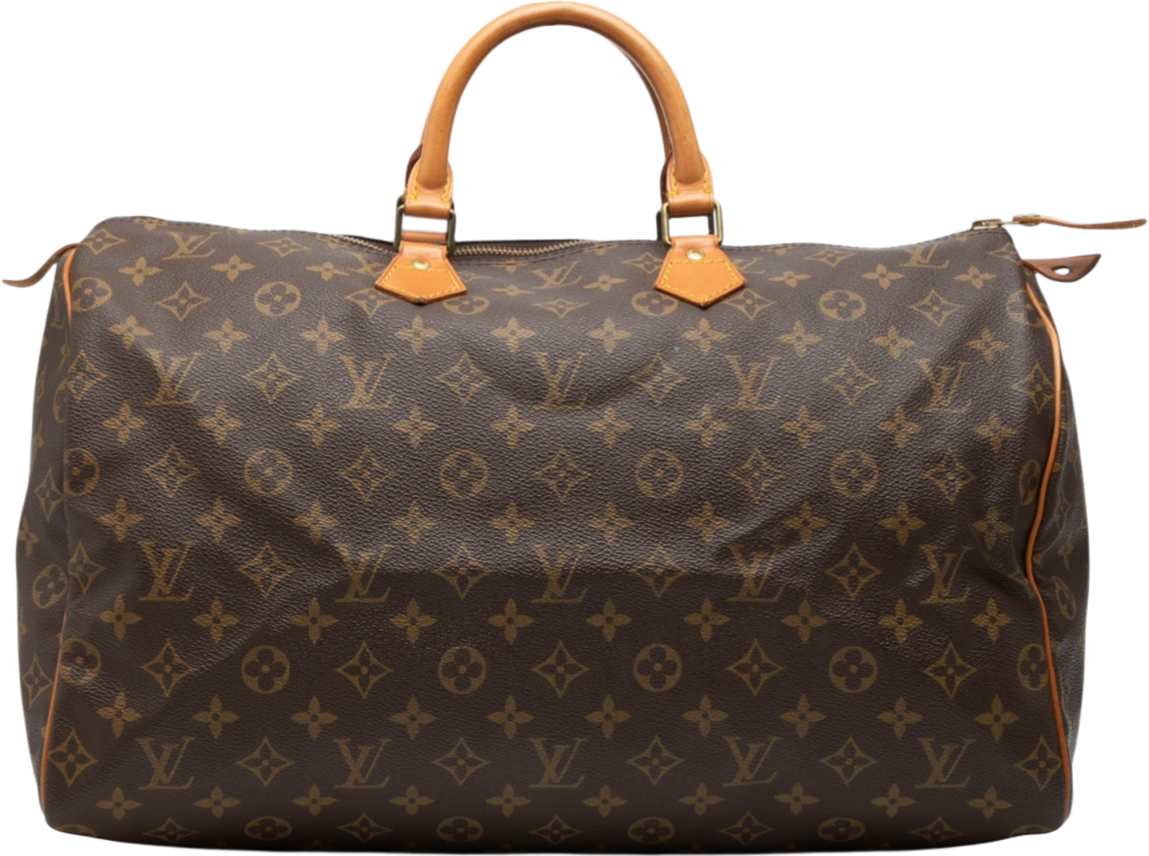 Louis Vuitton Monogram Speedy 40, från Luxclusif, i färgen brown. Klicka för att öppna bilden i stort format