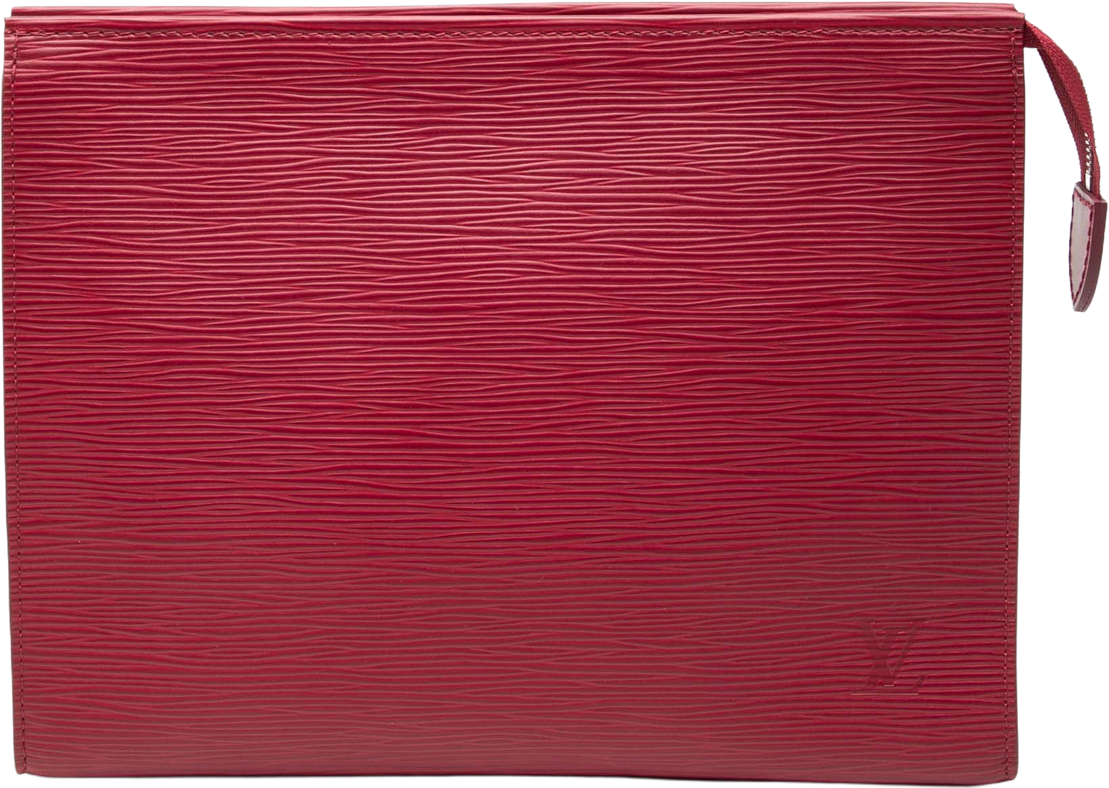 Louis Vuitton Epi Toiletry Pouch 26, från Luxclusif, i färgen red. Klicka för att öppna bilden i stort format