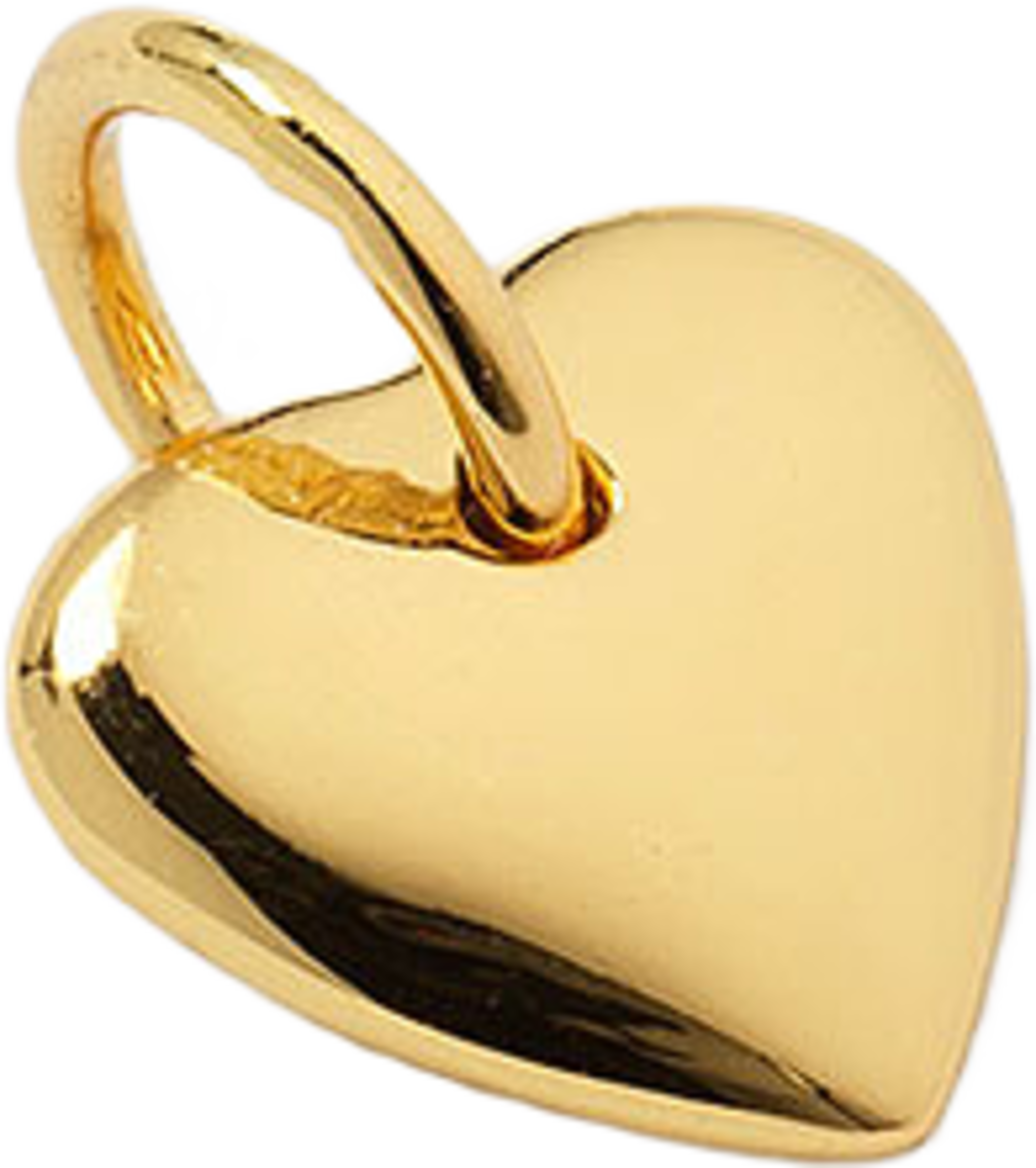 Beloved Heart Pendant Gold