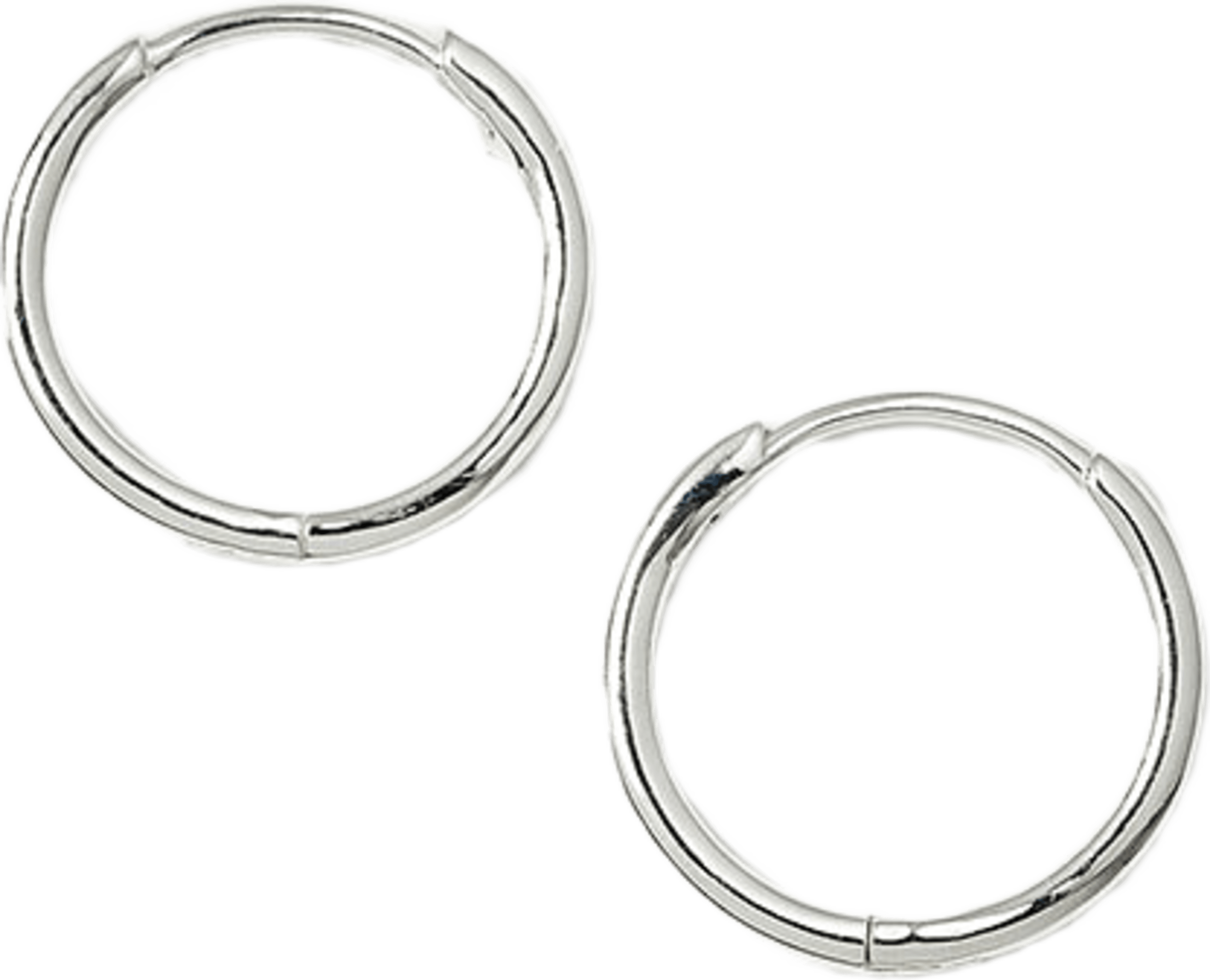 Beloved Small Hoops Silver, från Syster P, i färgen Silver. Klicka för att öppna bilden i stort format