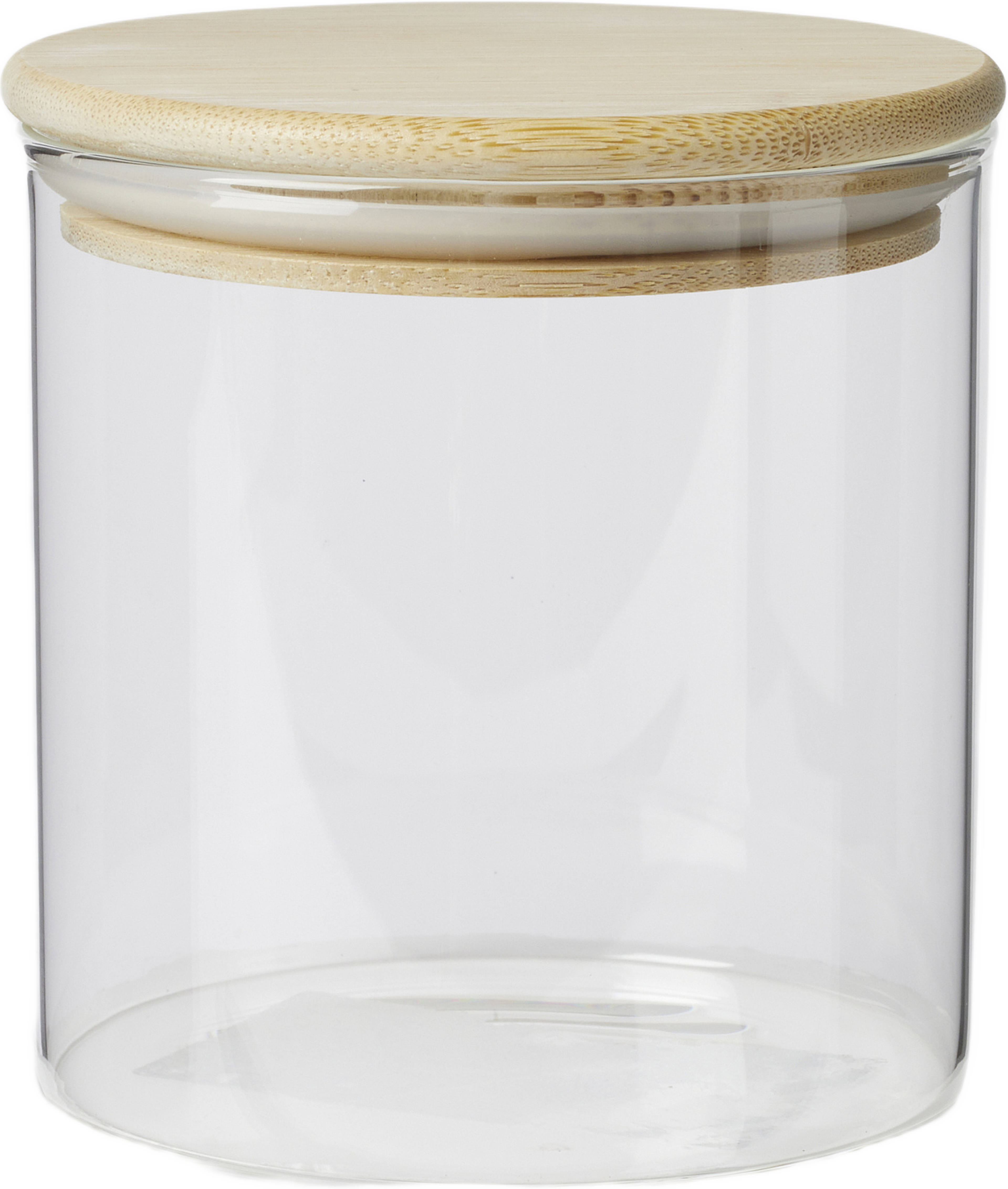 Glasburk med trälock 0,6 L