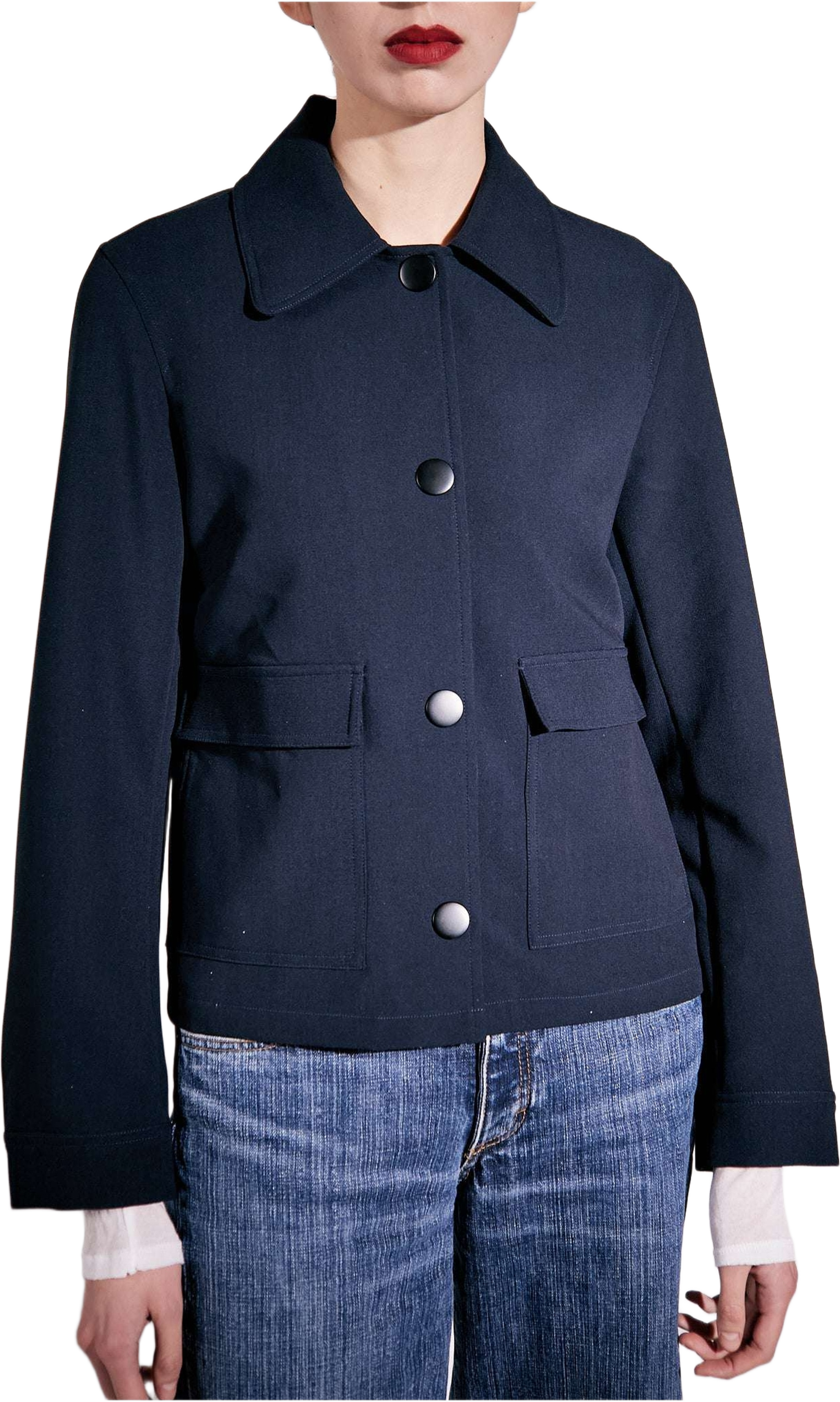 Sissel Dark Navy, från Brixtol Textiles, i färgen dark navy. Klicka för att öppna bilden i stort format
