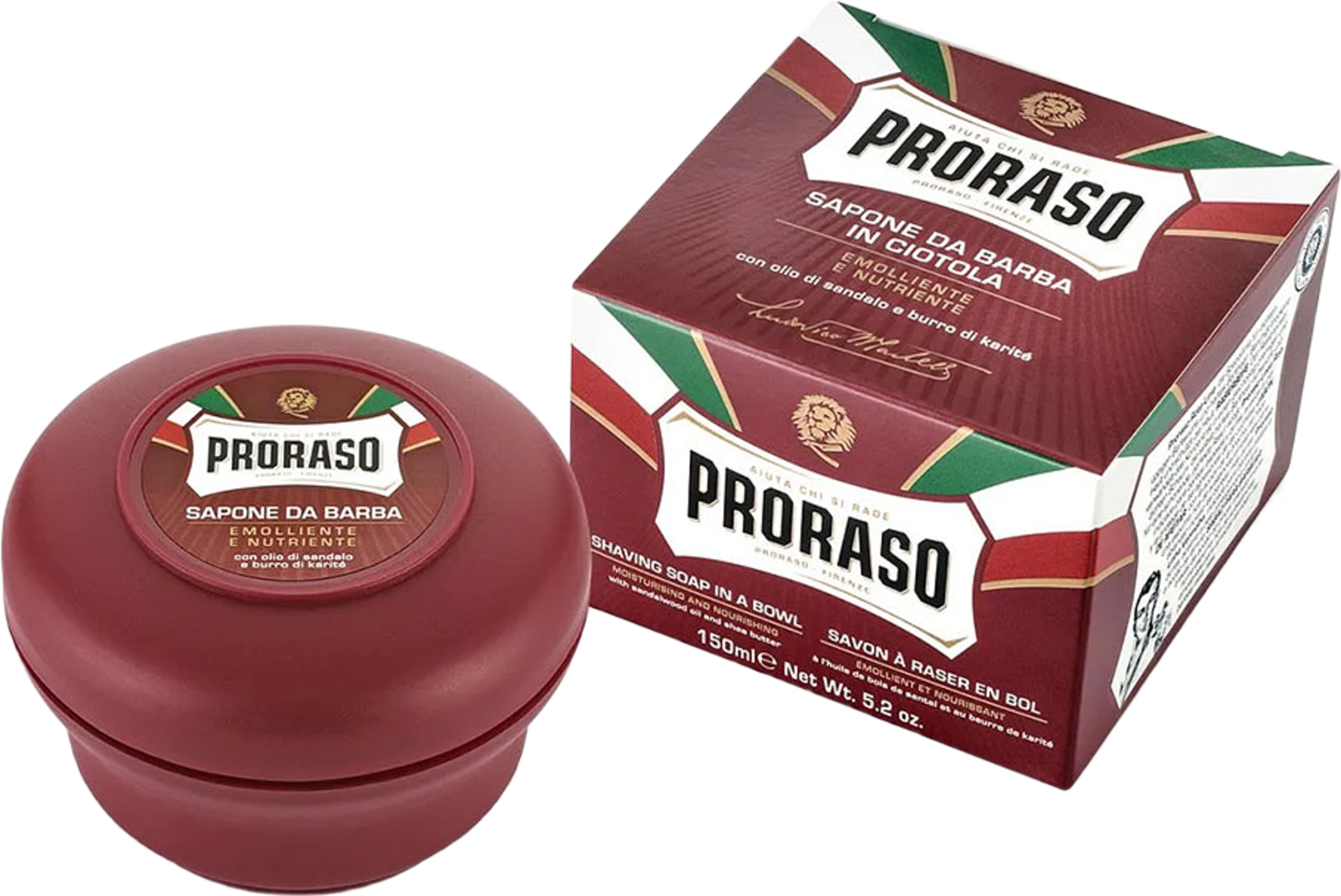 Bowl Nourishing Sandalwood and Shea Butter Shaving Soap