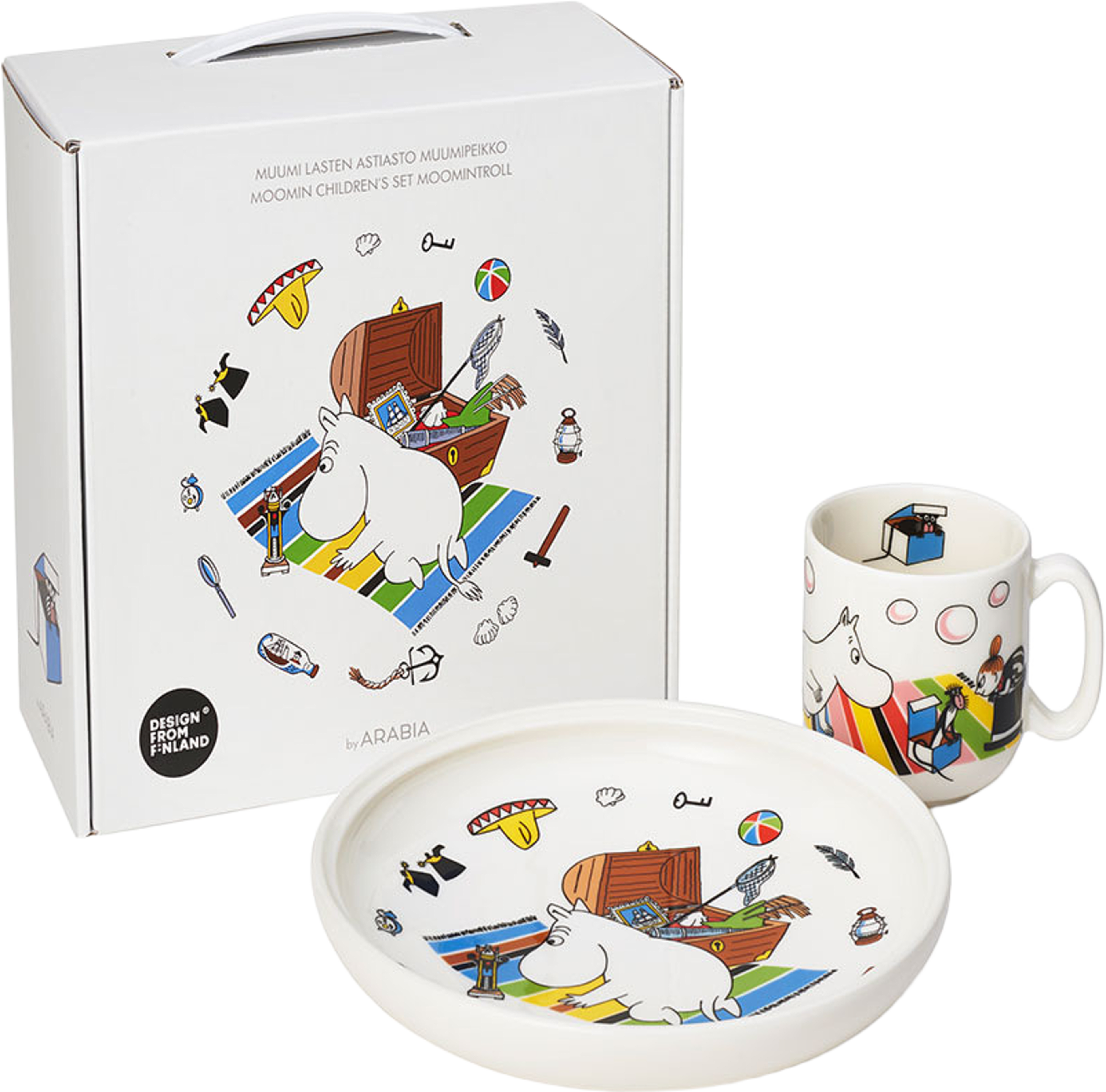 Muminset Tallrik & Mugg