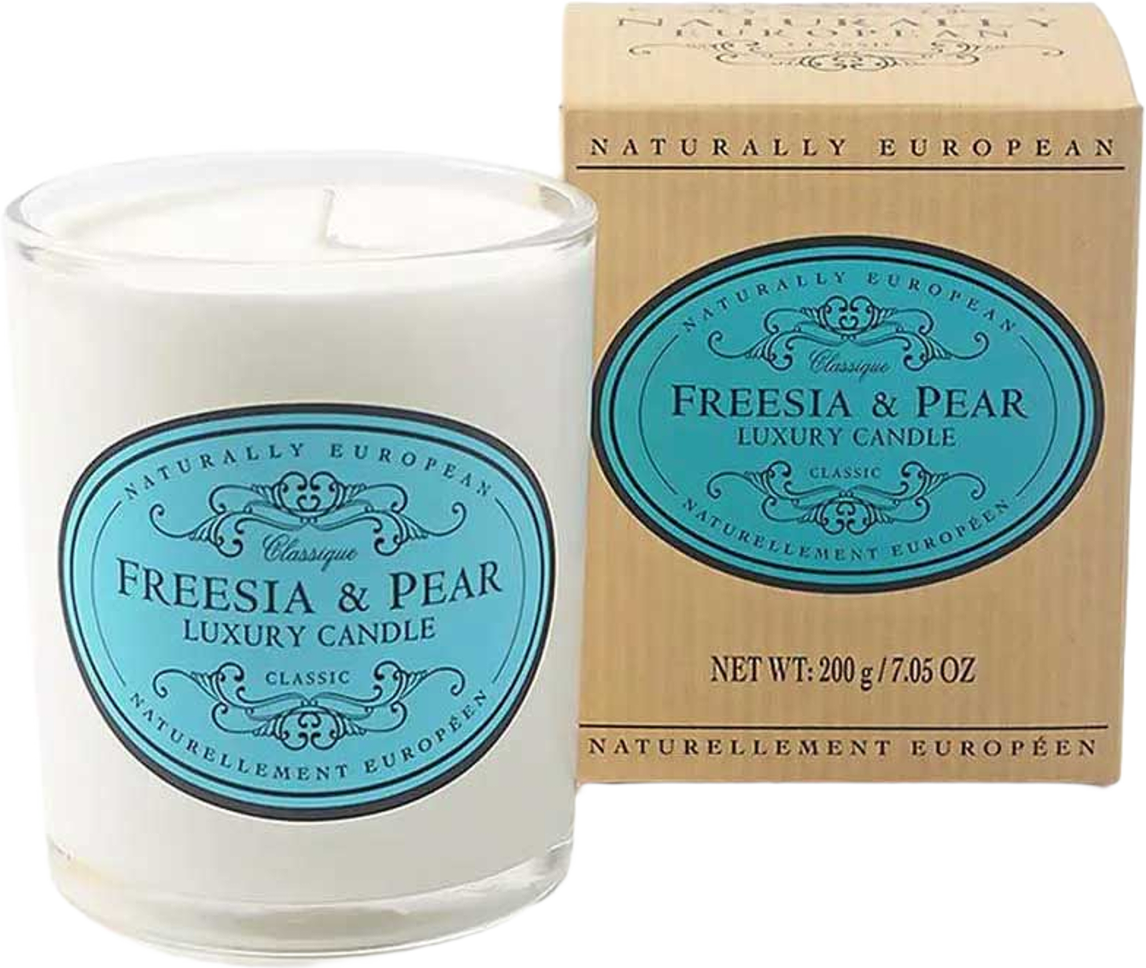 Freesia & Pear Scented Candle