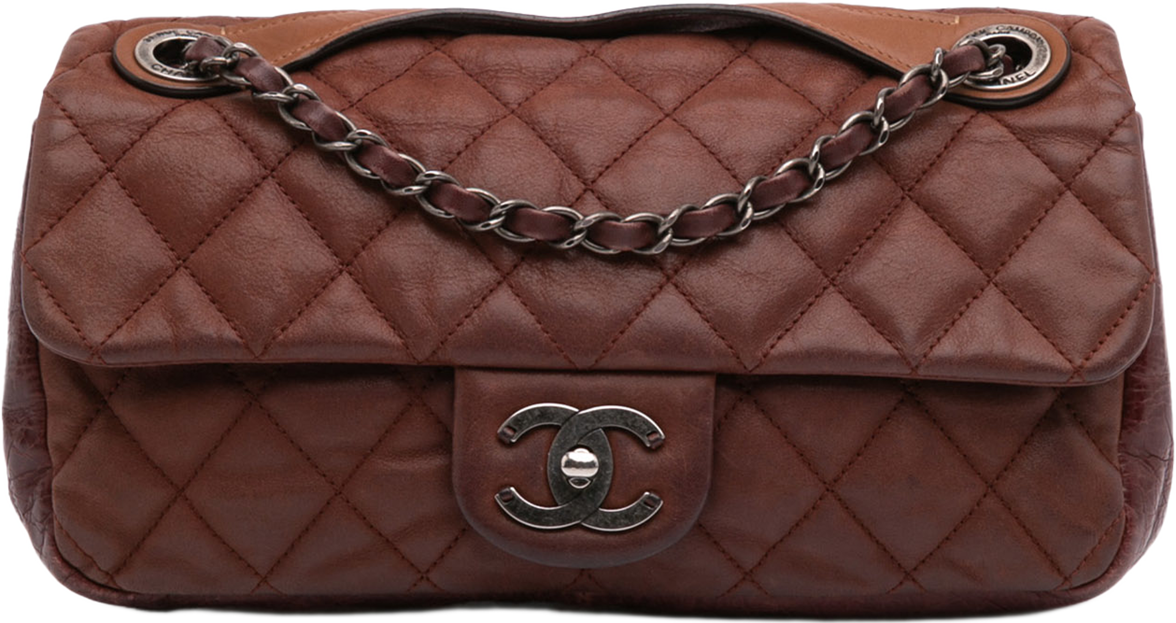 Chanel Medium Iridescent Calfskin In The Mix Flap