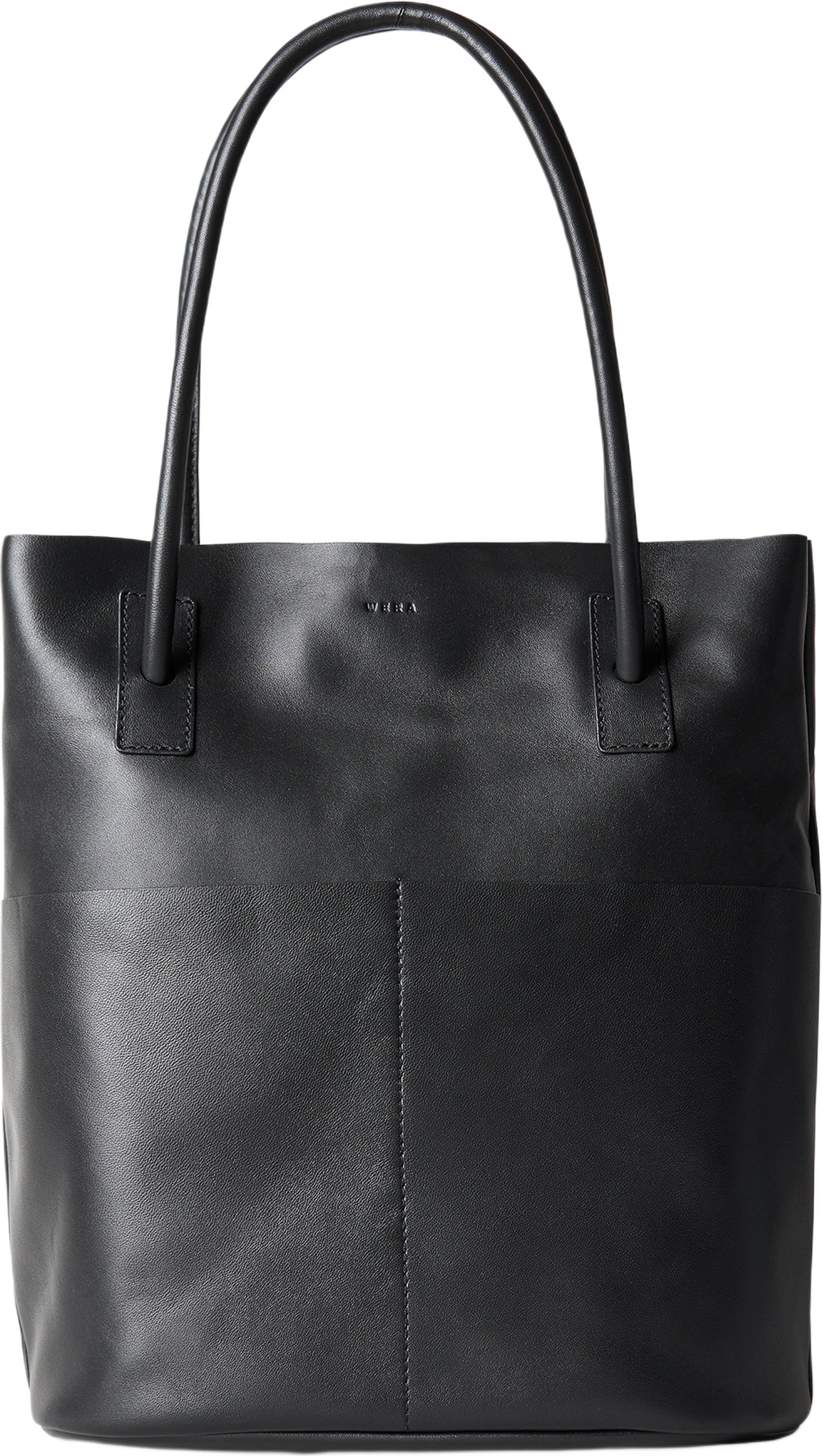Bucket bag i skinn SPANY