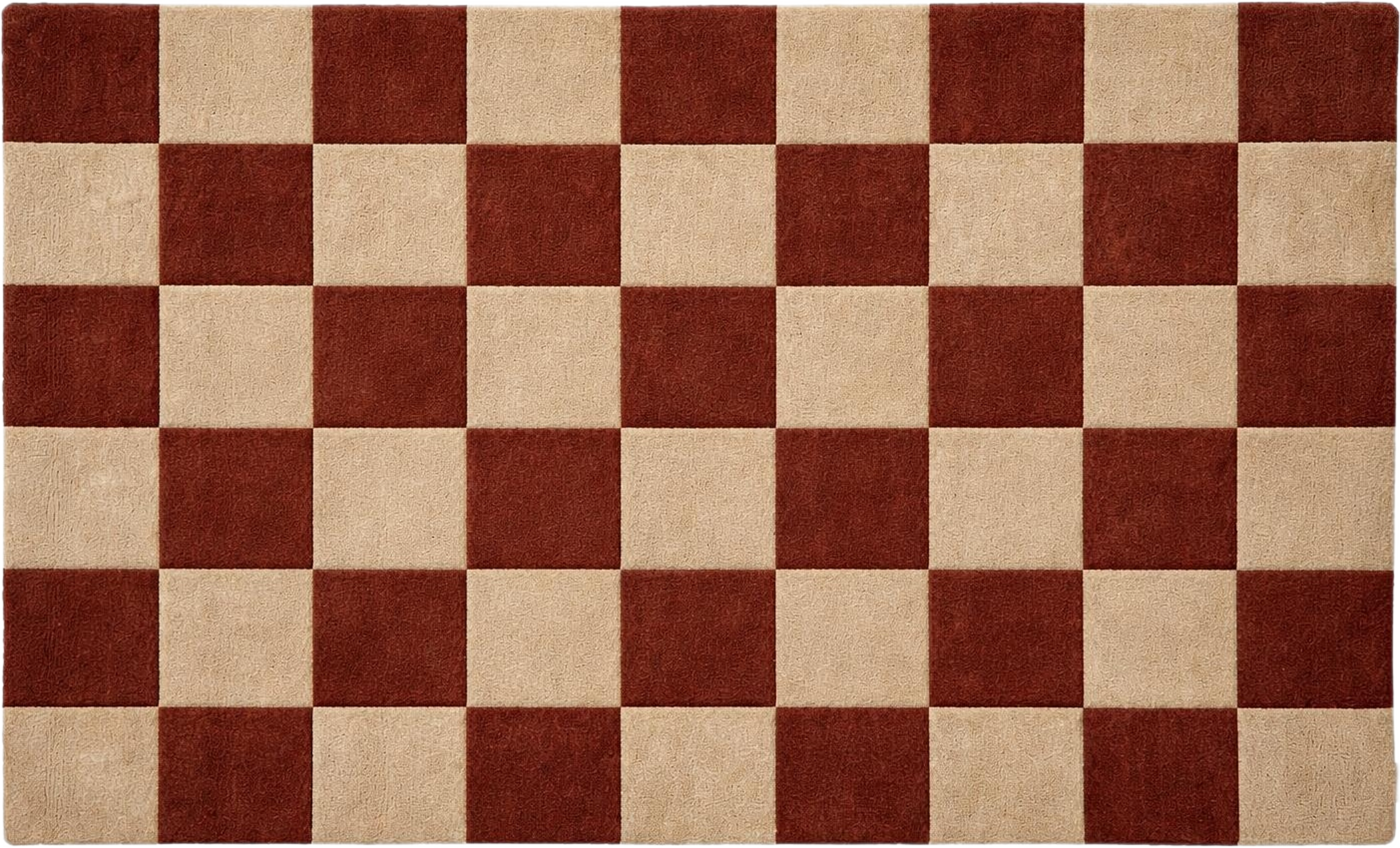 Dörrmatta Square, från Classic Collection, i färgen terracotta/natural. Klicka för att öppna bilden i stort format