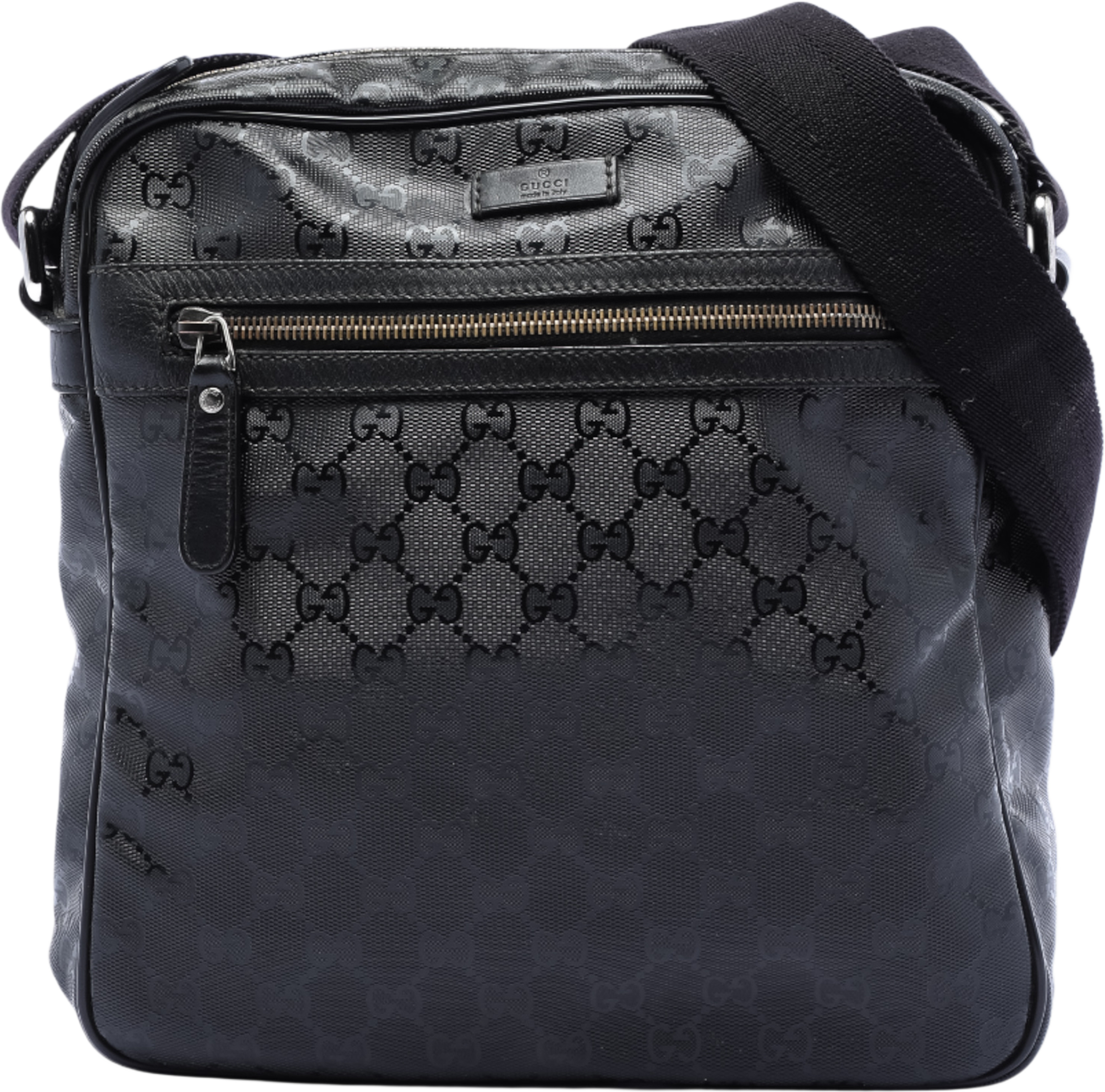 Gucci Gg Imprime Crossbody, från Luxclusif, i färgen black. Klicka för att öppna bilden i stort format