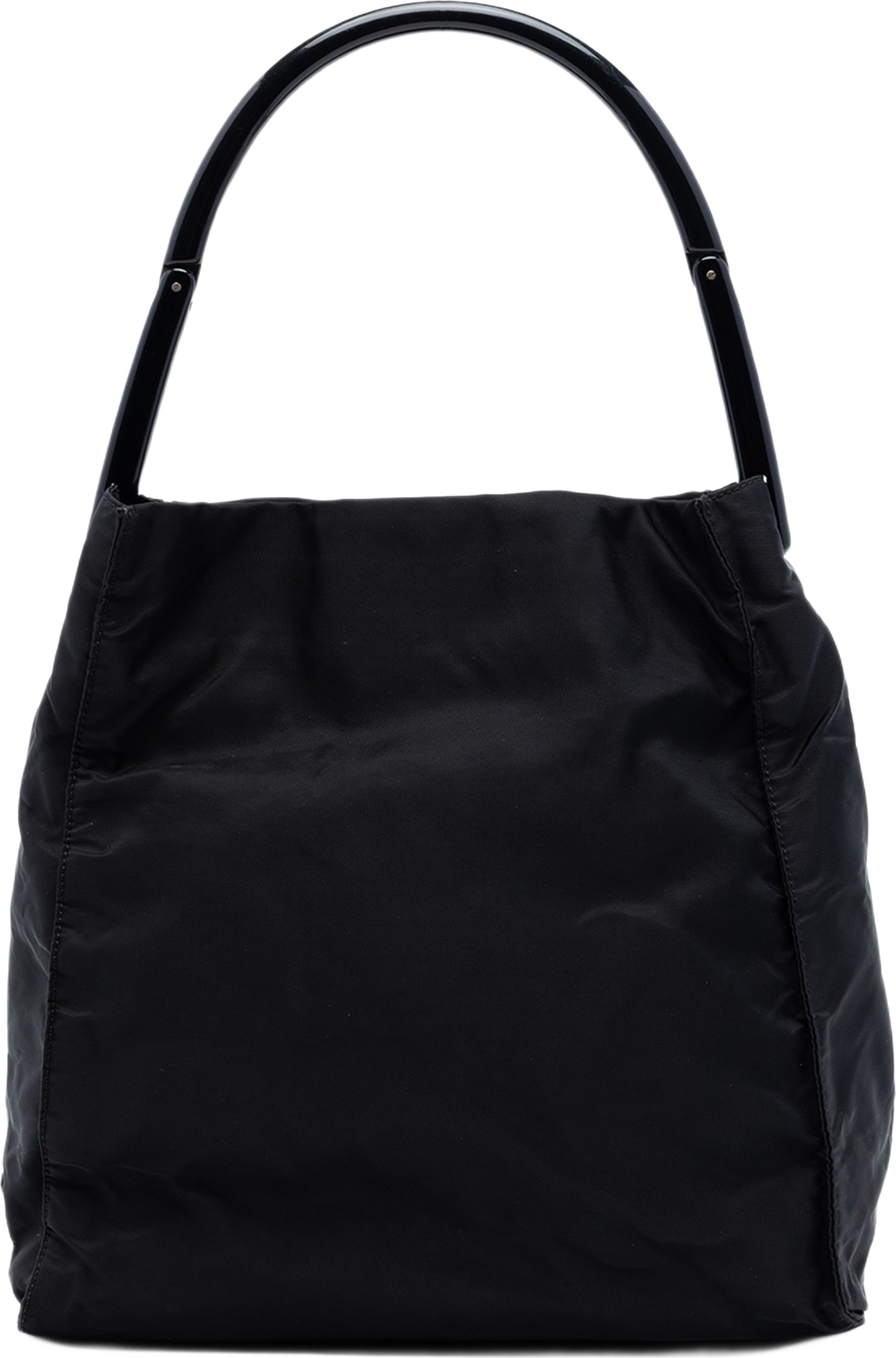 Prada Tessuto Tote, från Luxclusif, i färgen black. Klicka för att öppna bilden i stort format