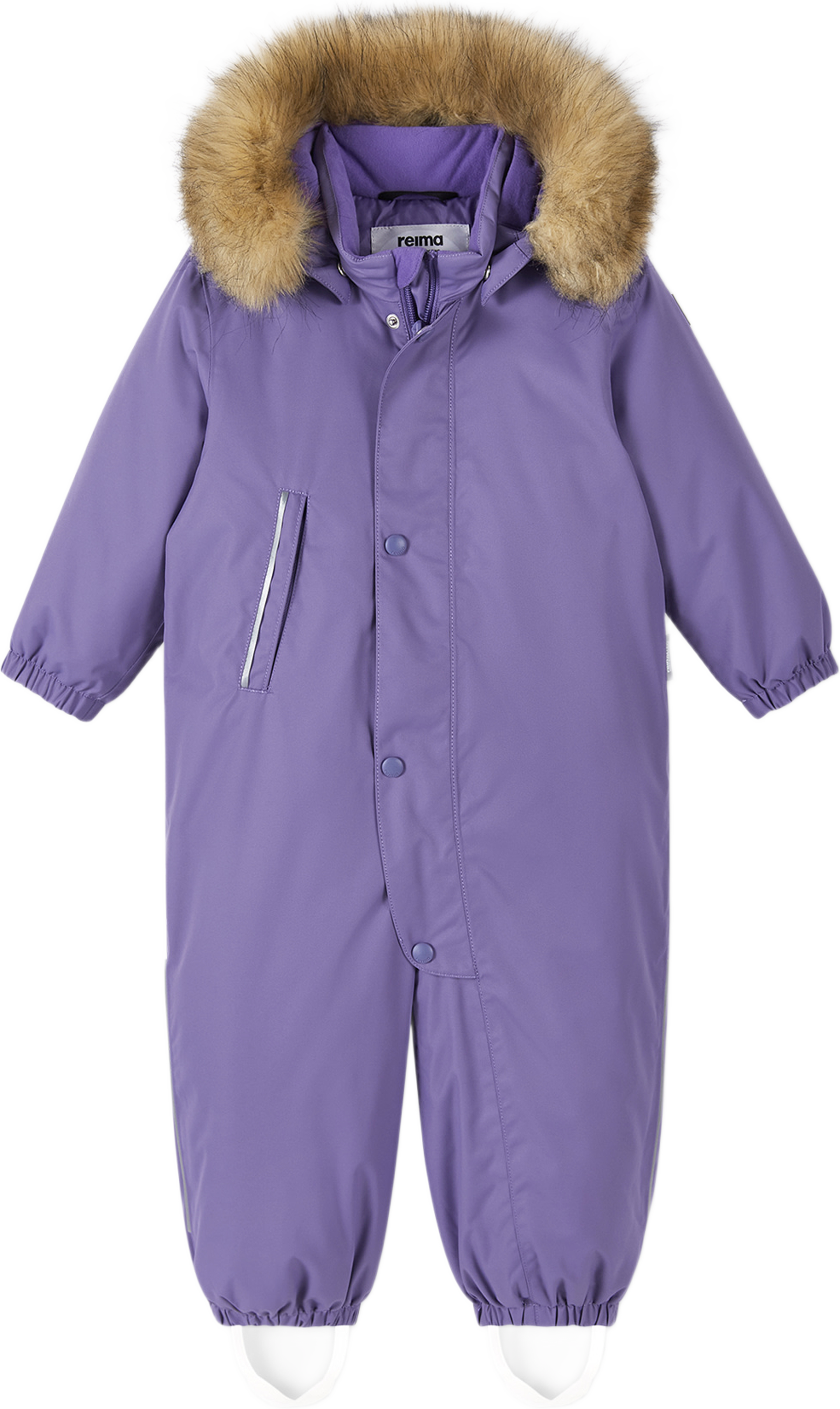 Reimatec Vinteroverall Gotland, från Reima, i färgen misty violet. Klicka för att öppna bilden i stort format