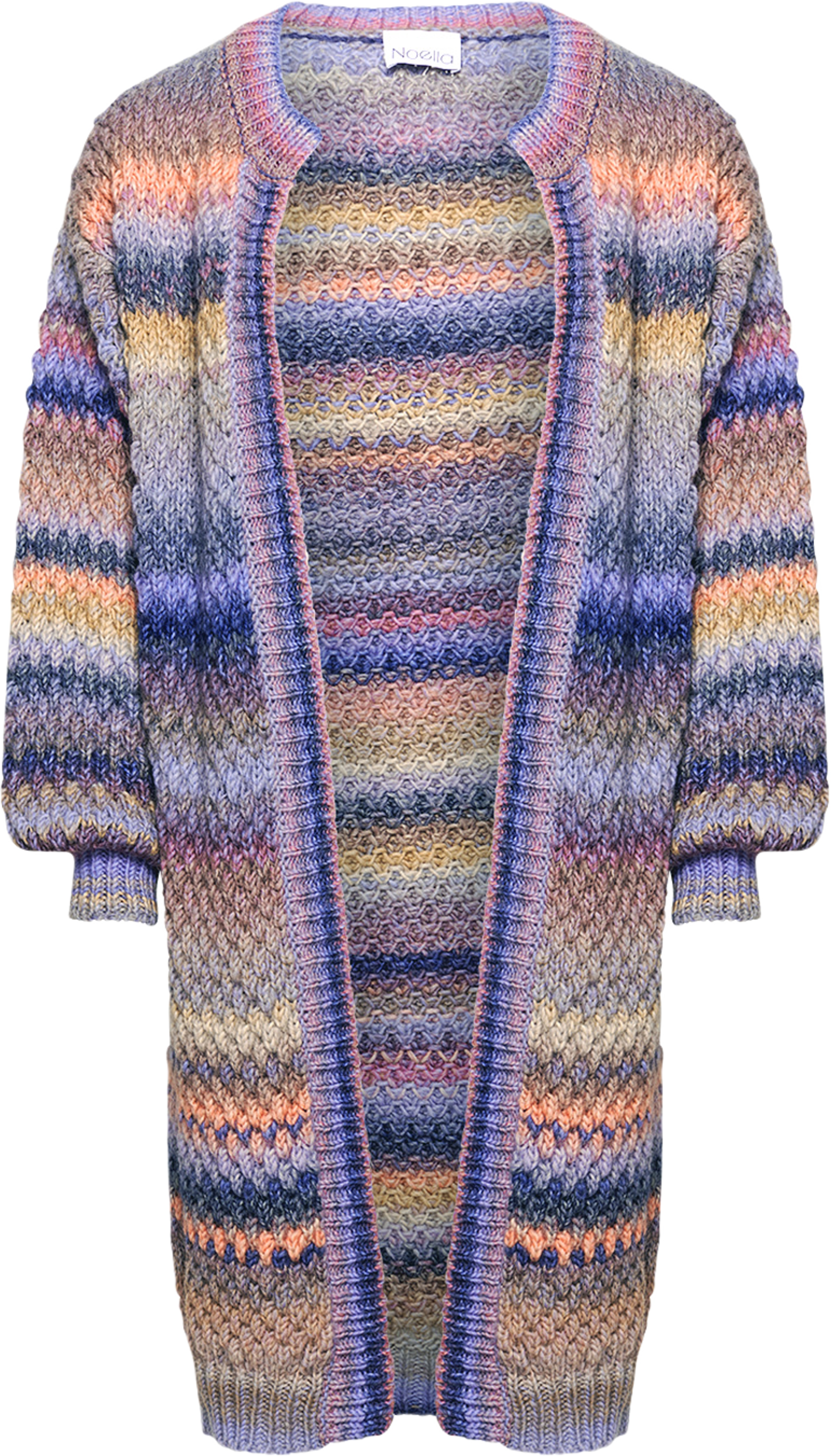 Gio Knit Cardigan - Rainbow Mix