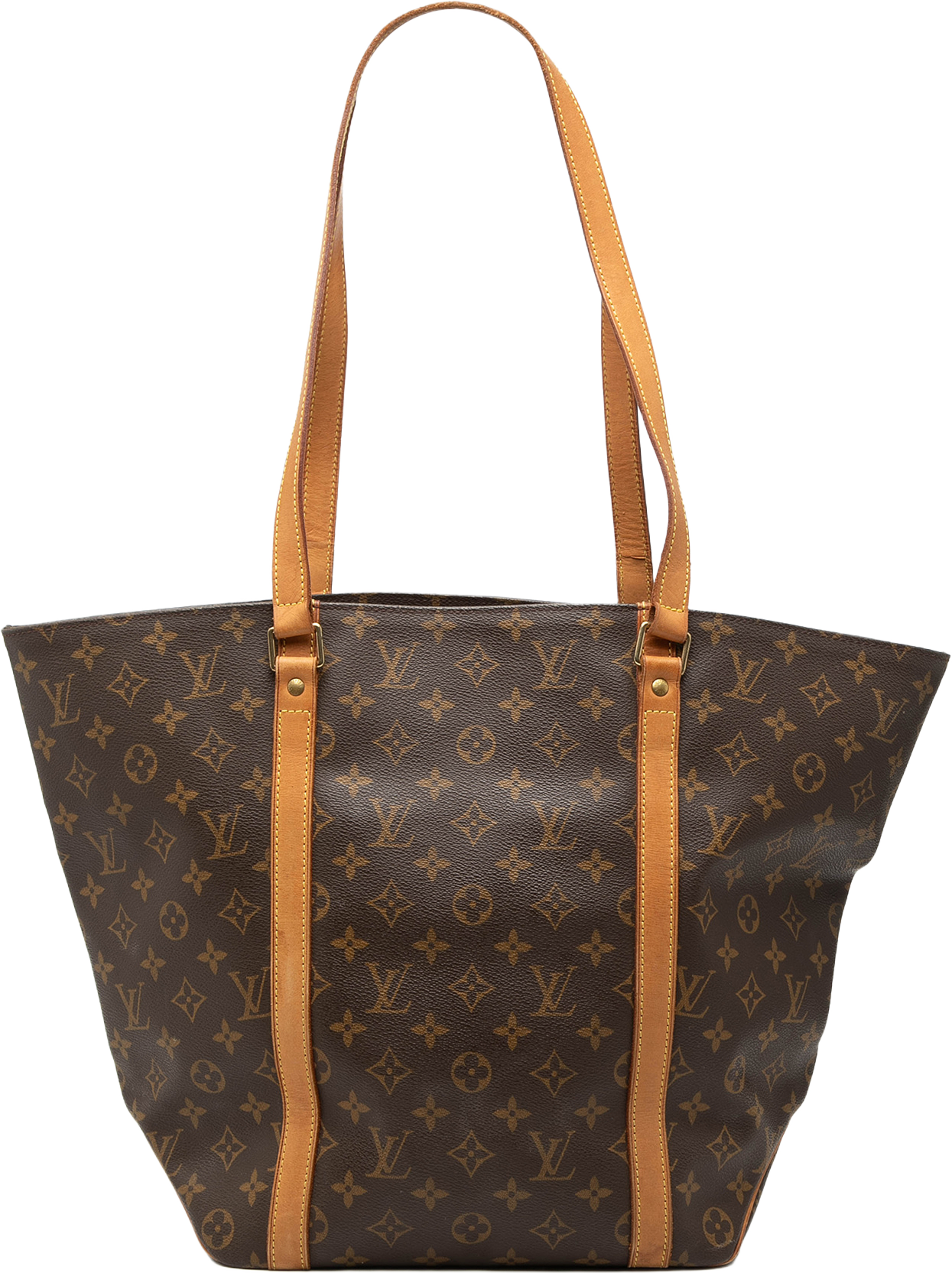 Louis Vuitton Monogram Sac Shopping, från Luxclusif, i färgen brown. Klicka för att öppna bilden i stort format