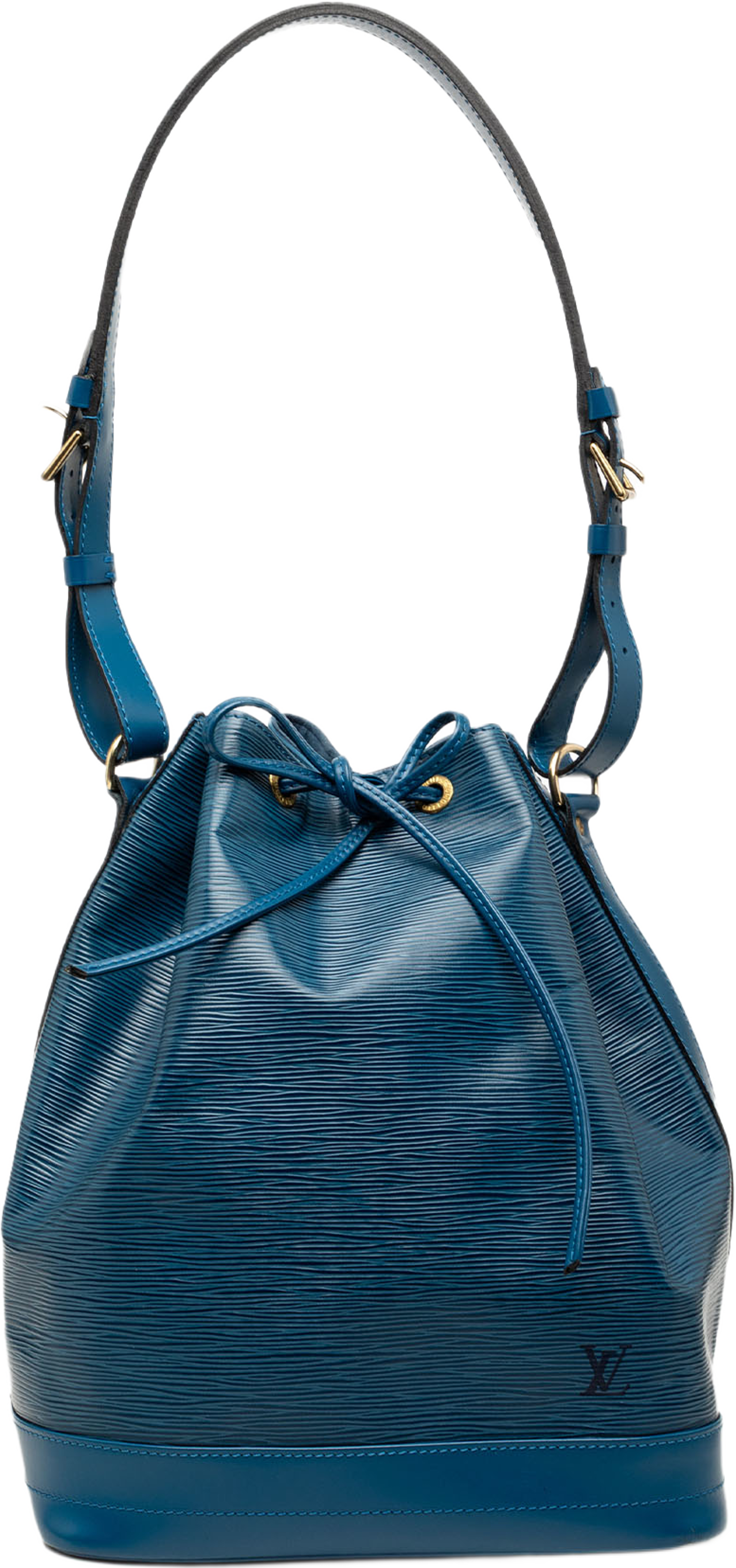 Louis Vuitton Epi Noe Gm, från Luxclusif, i färgen blå. Klicka för att öppna bilden i stort format