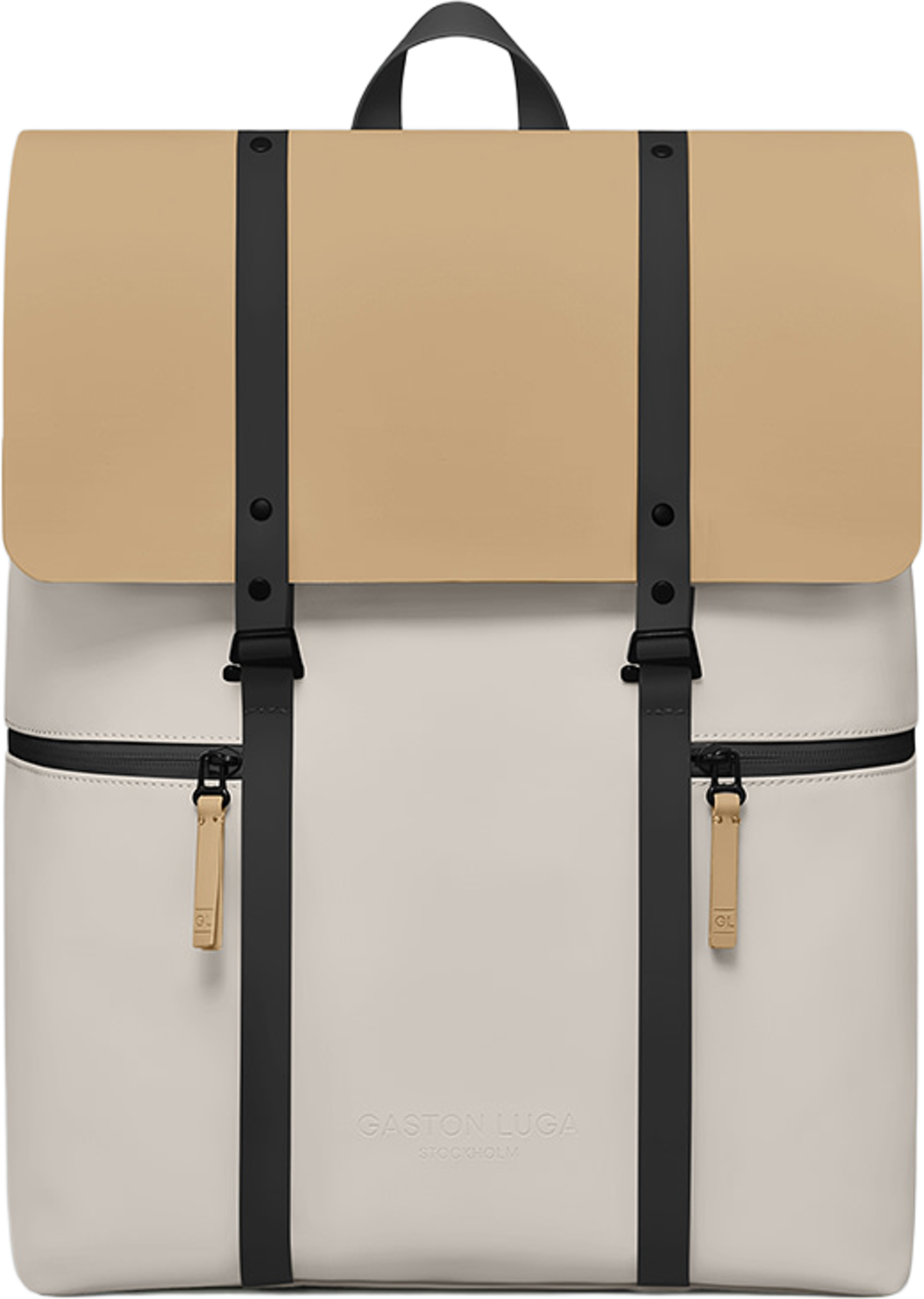 Spläsh 2.0 Backpack - 16", från Gaston Luga, i färgen latte / cloud cream. Klicka för att öppna bilden i stort format