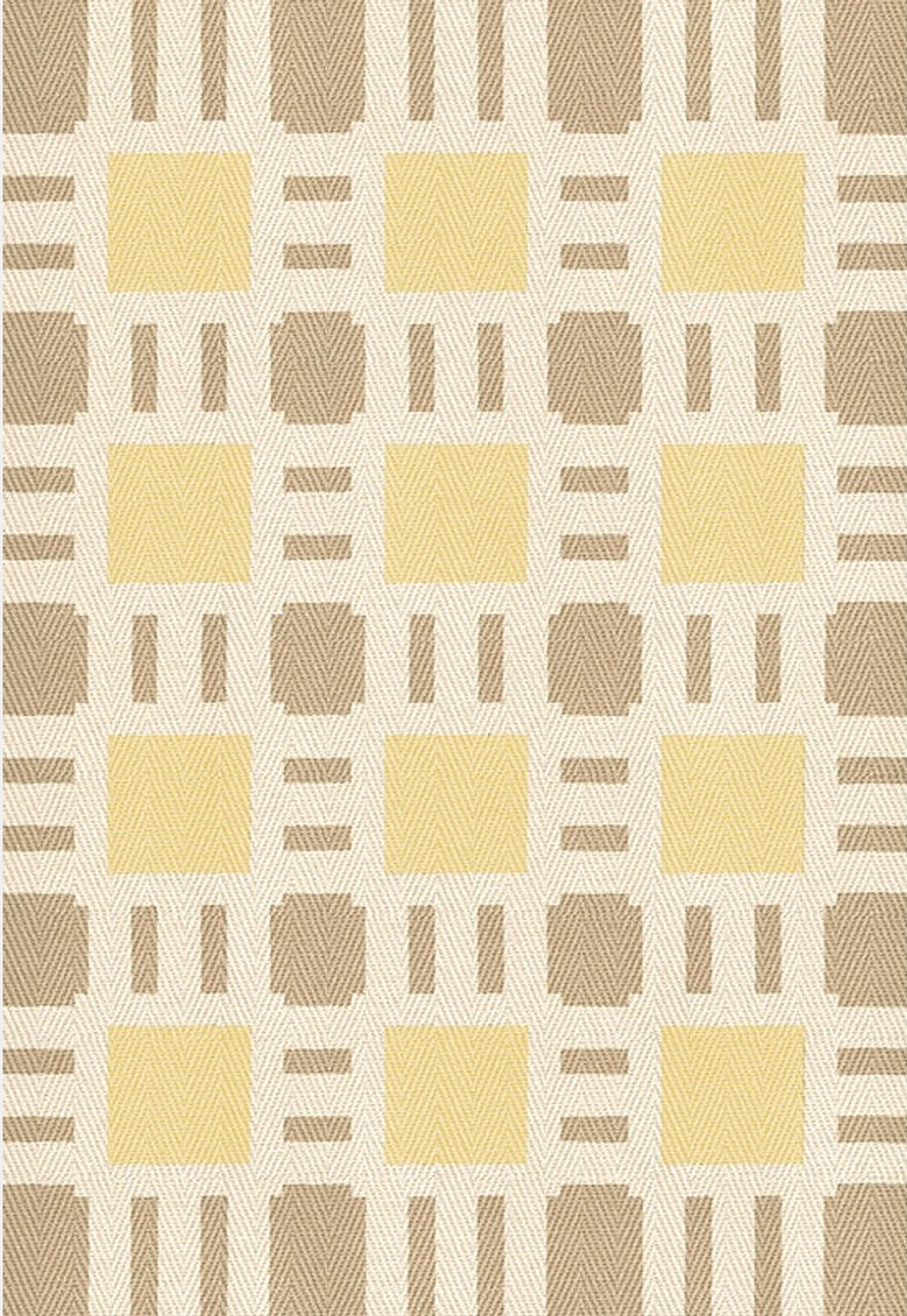 Evelina Kroon Jutematta 300x300cm, från Layered, i färgen gul. Klicka för att öppna bilden i stort format