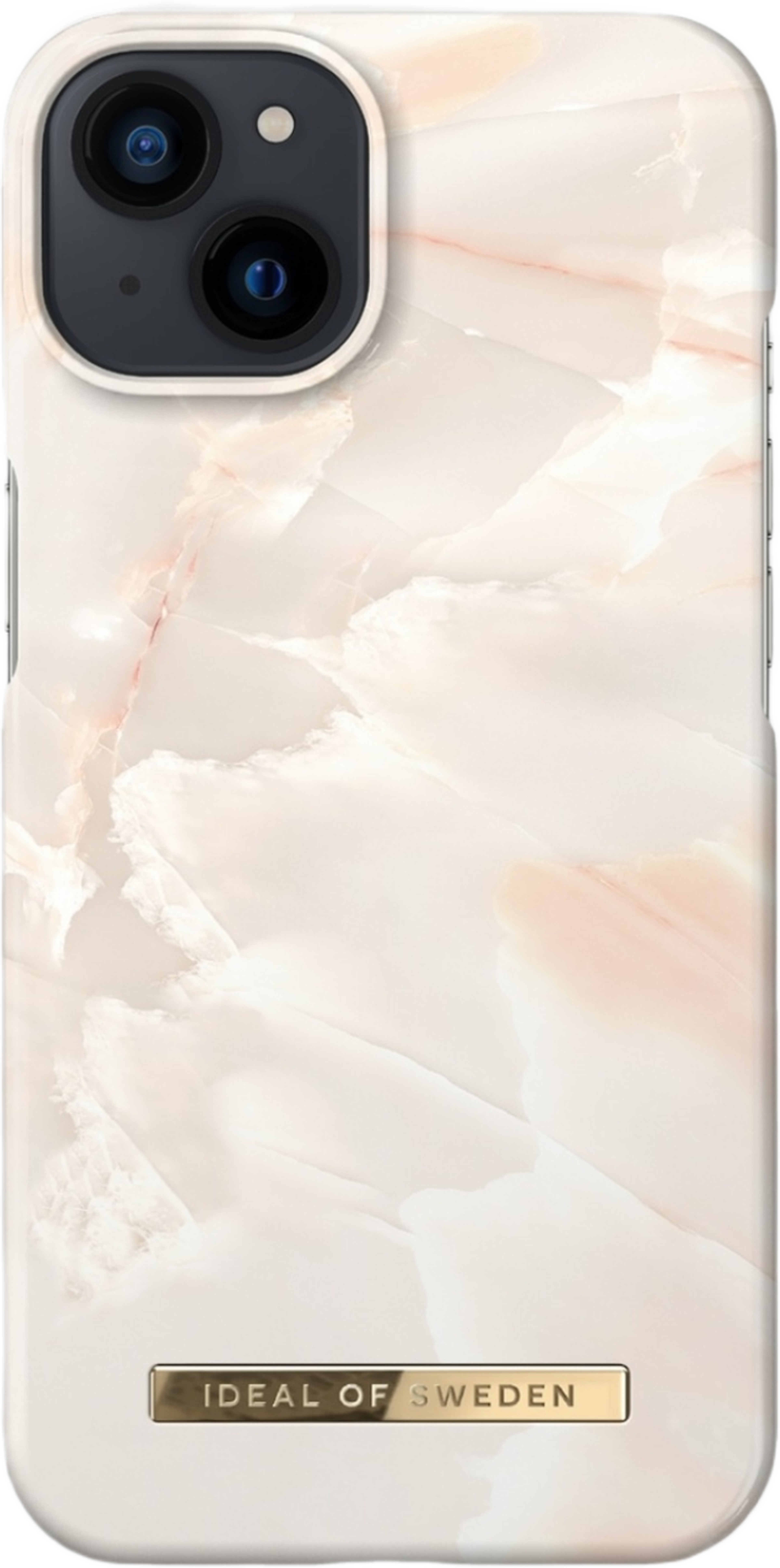 Printed Case Iphone - Rose Pearl Marble