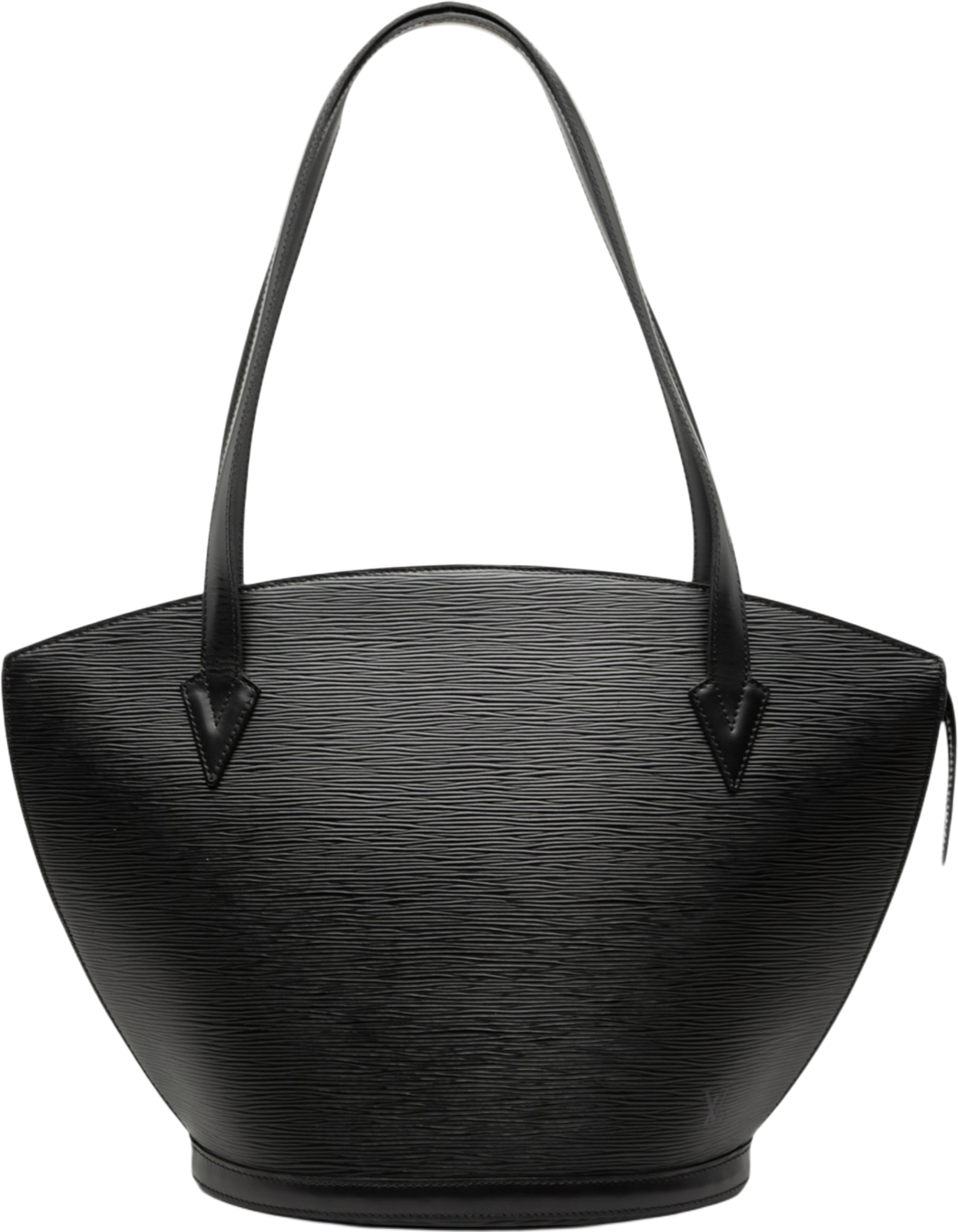 Louis Vuitton Epi Saint Jacques Gm Long Strap, från Luxclusif, i färgen black. Klicka för att öppna bilden i stort format