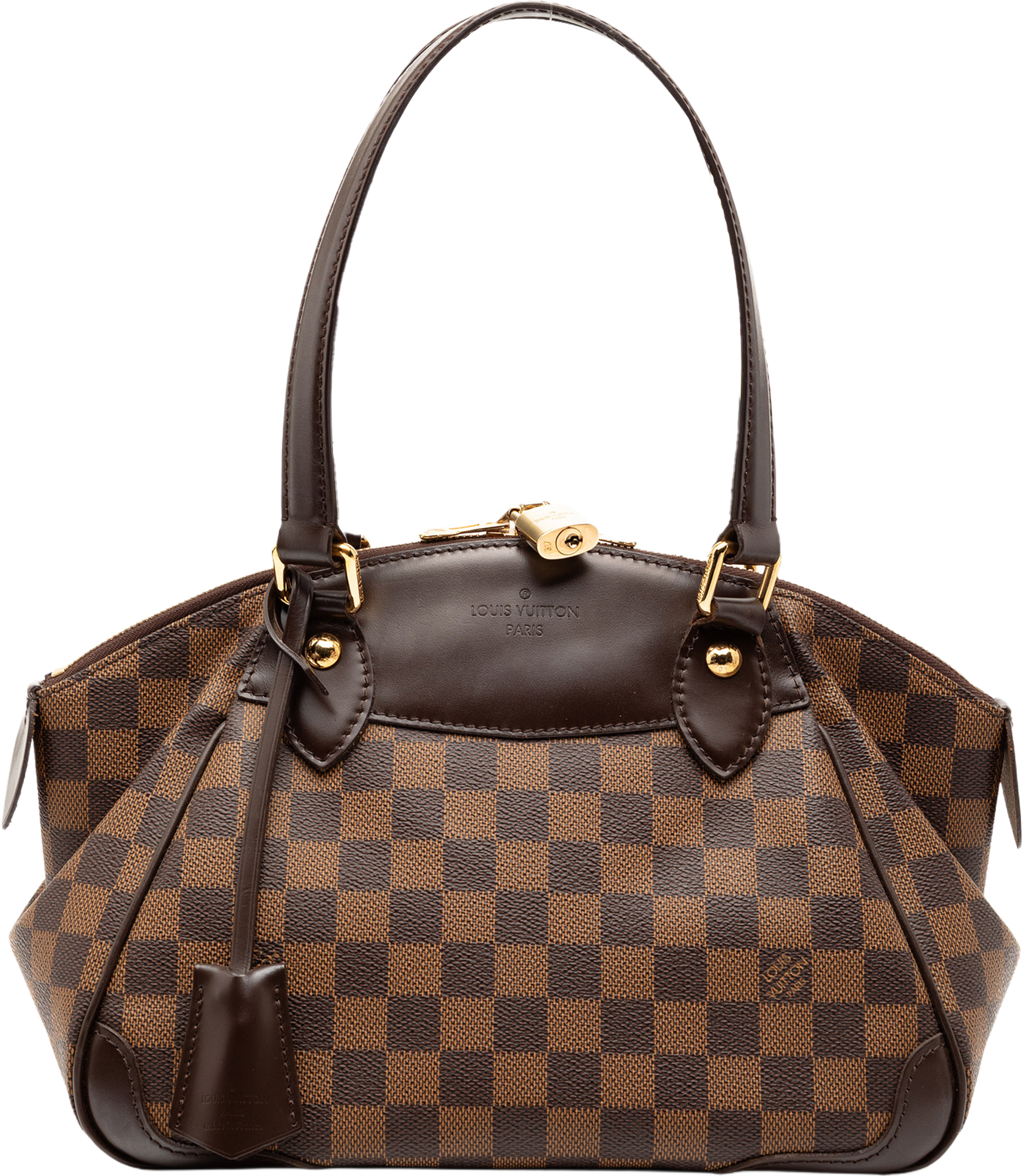 Louis Vuitton Damier Ebene Verona Pm, från Luxclusif, i färgen brown. Klicka för att öppna bilden i stort format