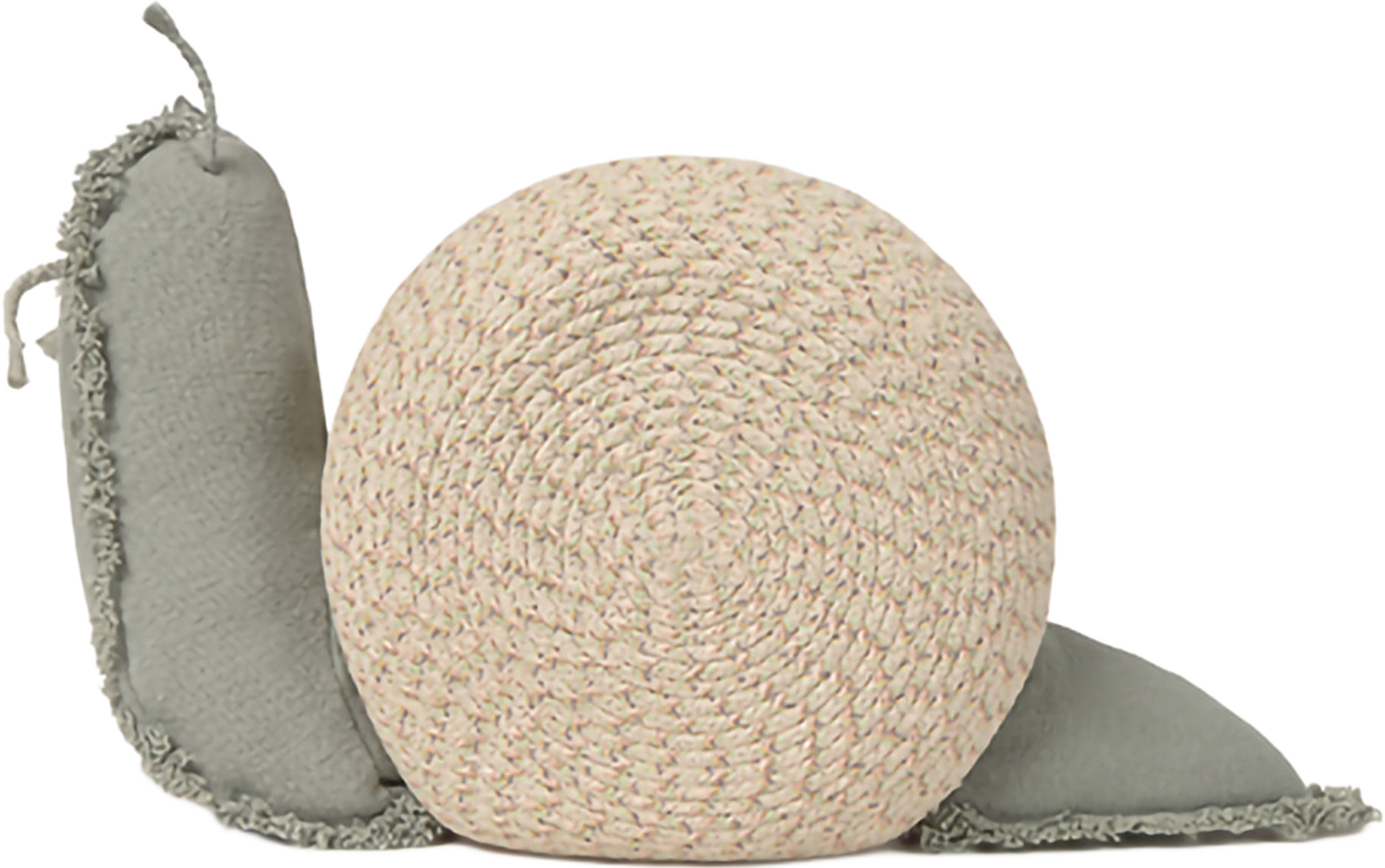 Korgsnigel, från LORENA CANALS, i färgen ljusgrön, honung, grå, vintage nude. Klicka för att öppna bilden i stort format