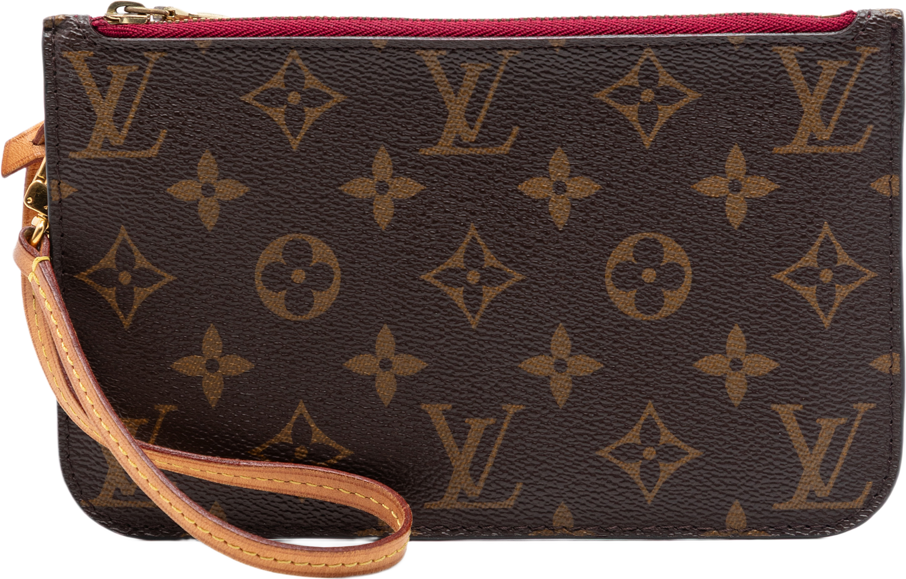 Louis Vuitton Monogram Neverfull Pm Pouch, från Luxclusif, i färgen brown. Klicka för att öppna bilden i stort format
