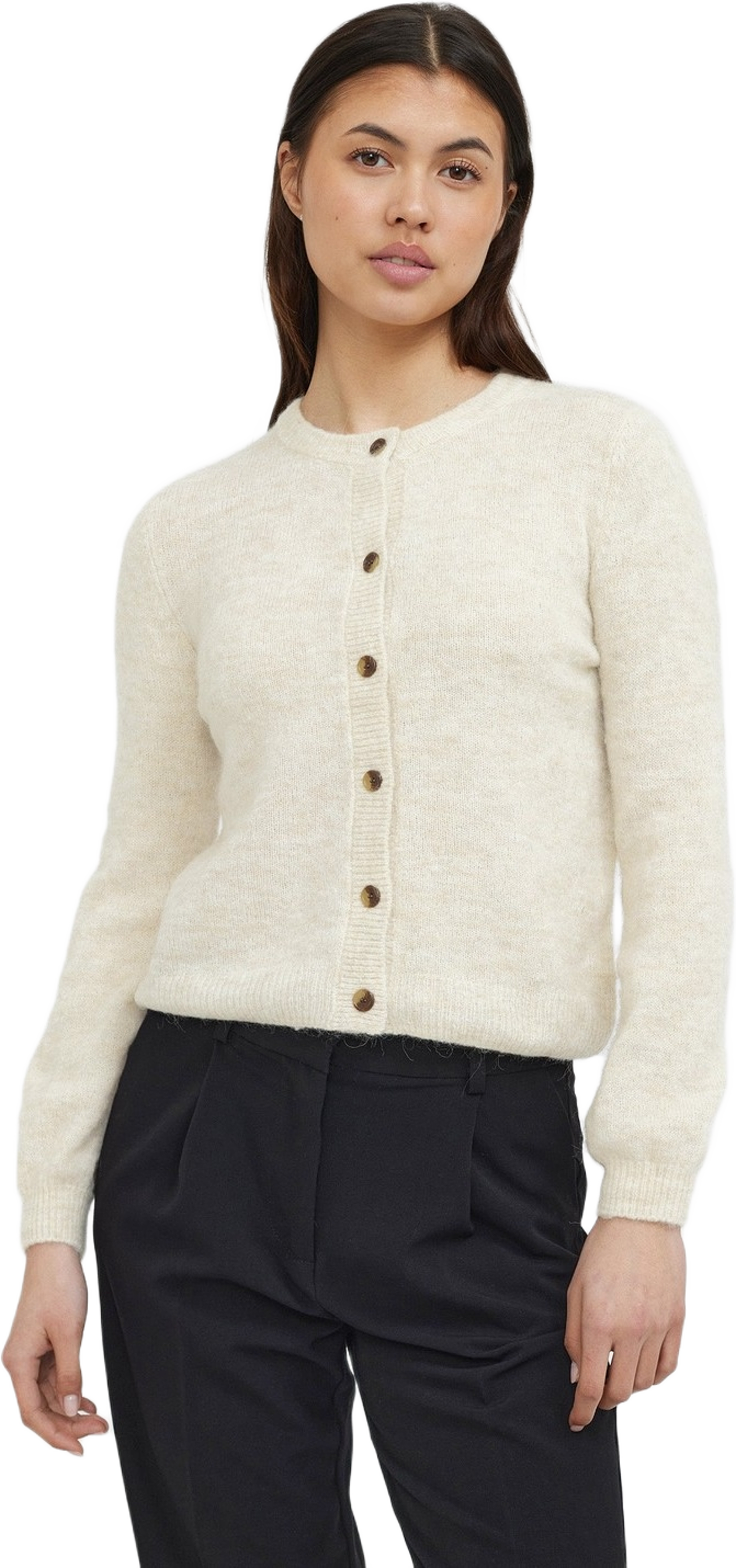 Allison O-neck Cardigan Knit