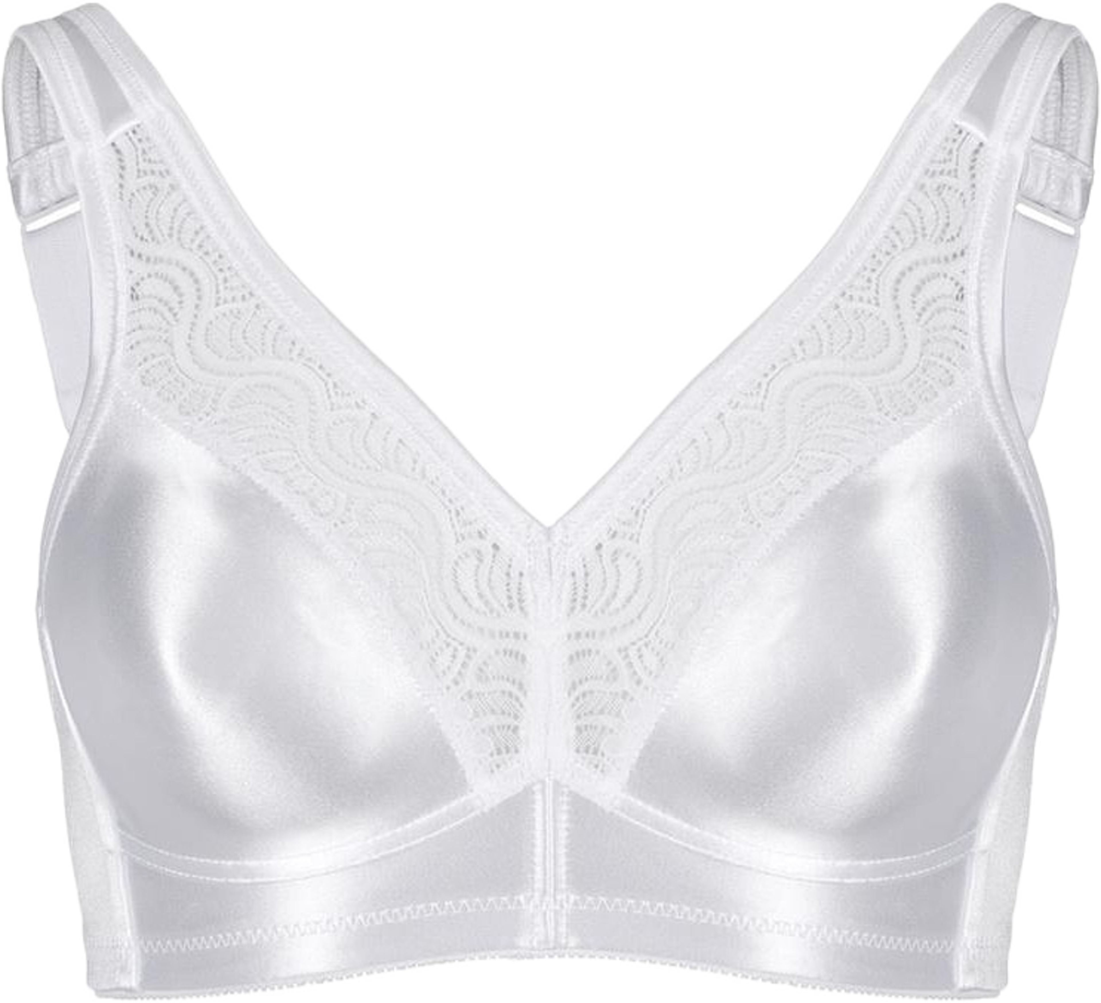 Stars Mjuk-bh, från Swegmark, i färgen vit. Klicka för att öppna bilden i stort format