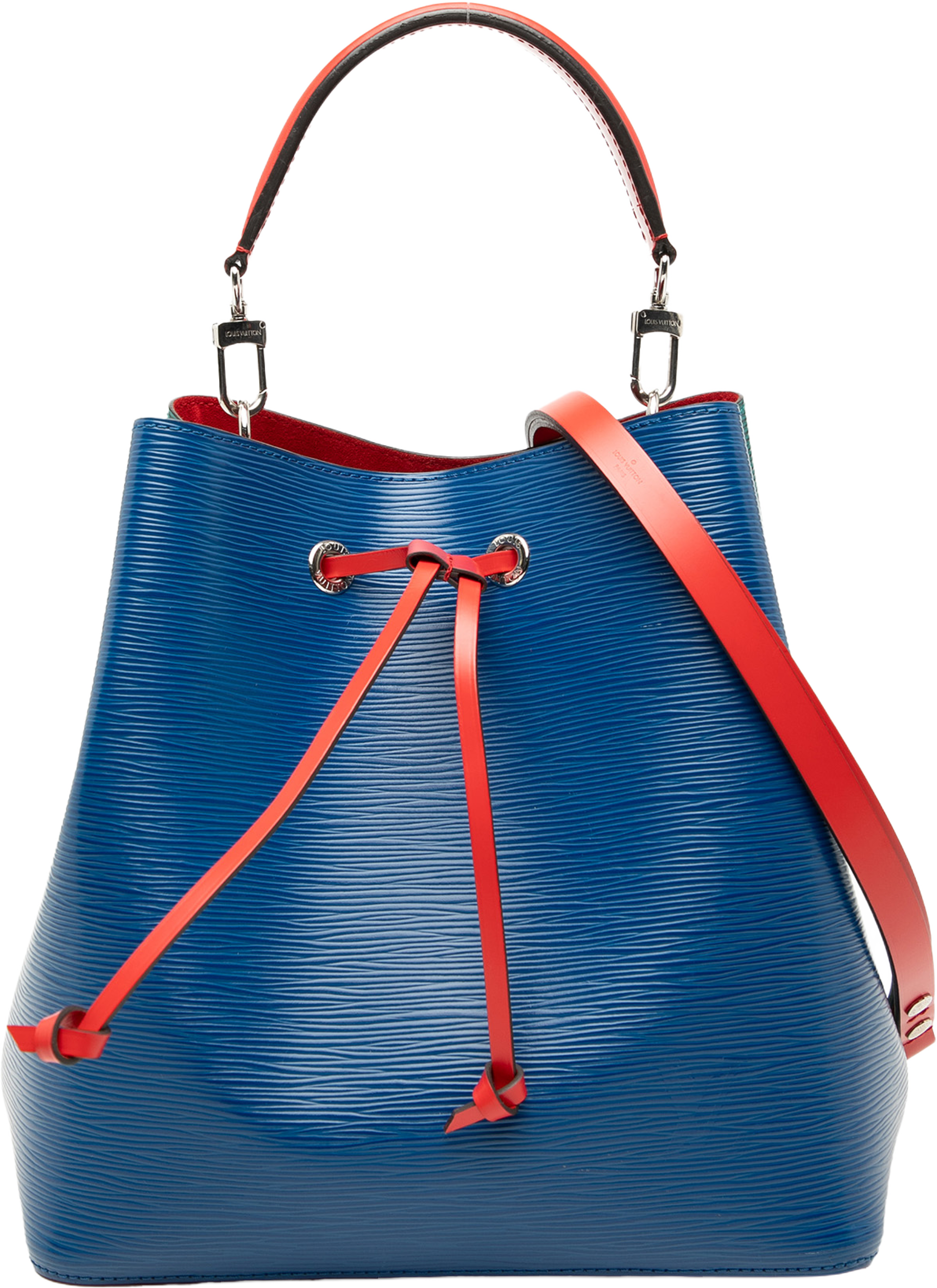 Louis Vuitton Epi Neonoe Mm, från Luxclusif, i färgen blue. Klicka för att öppna bilden i stort format