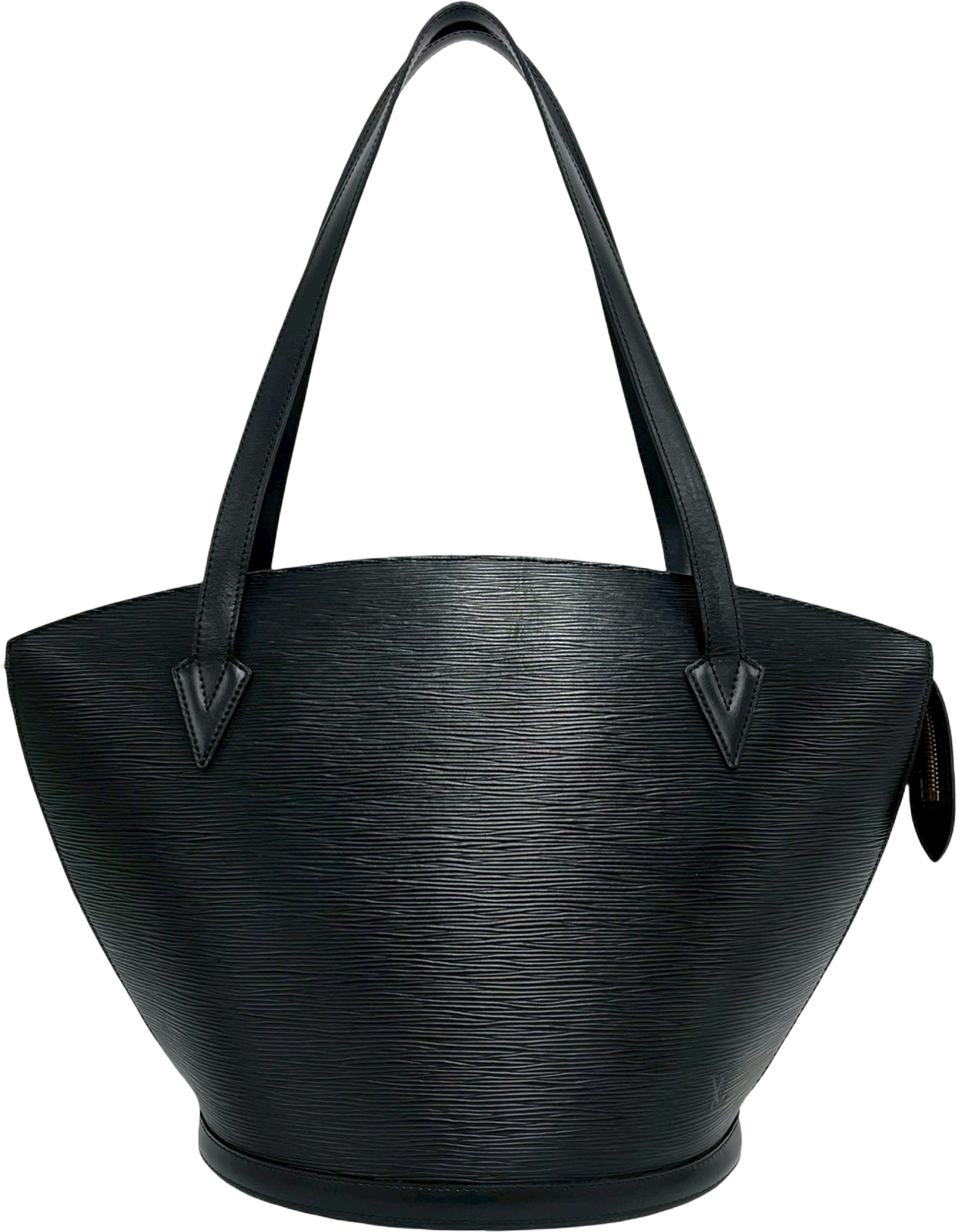 Louis Vuitton Epi Saint Jacques Gm Long Strap, från Luxclusif, i färgen black. Klicka för att öppna bilden i stort format