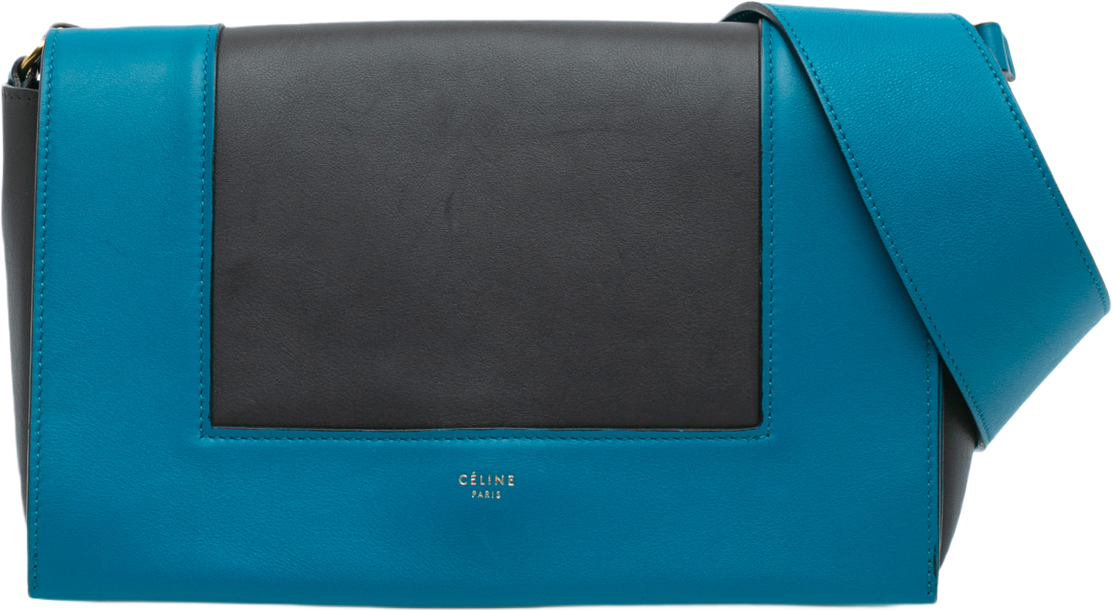 Celine Leather Frame Shoulder Bag