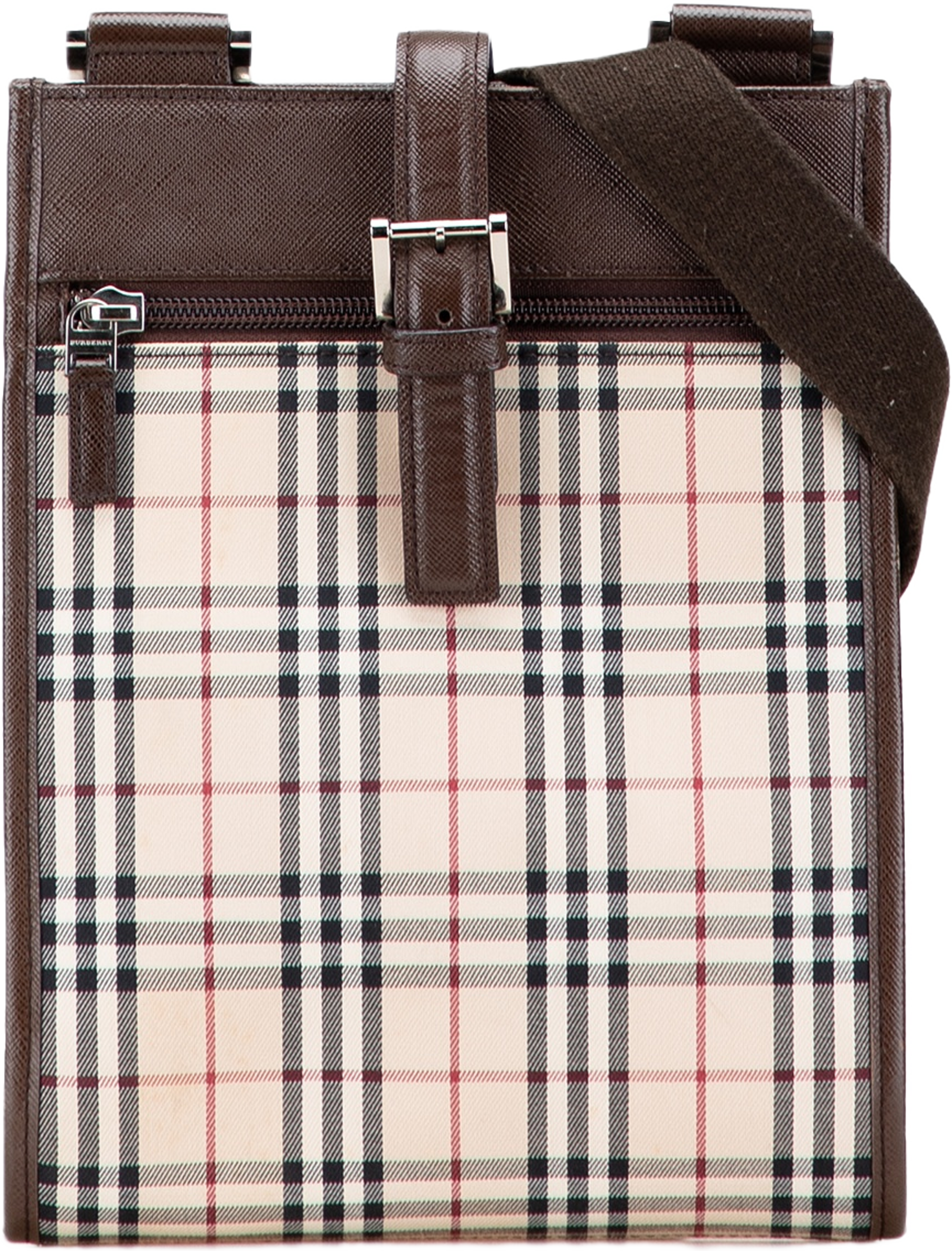 Burberry House Check Canvas Crossbody