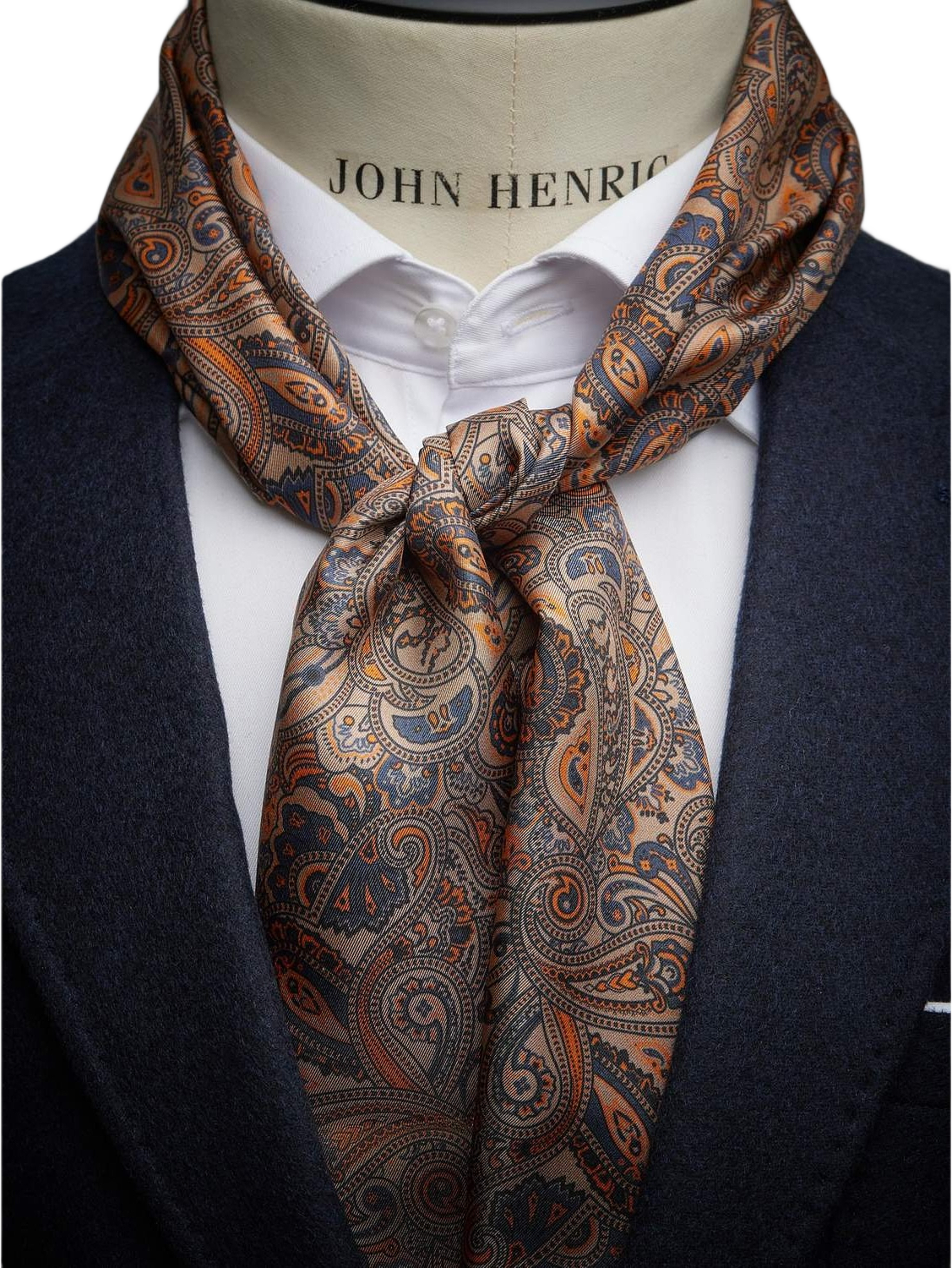 Silk Scarf Paisley