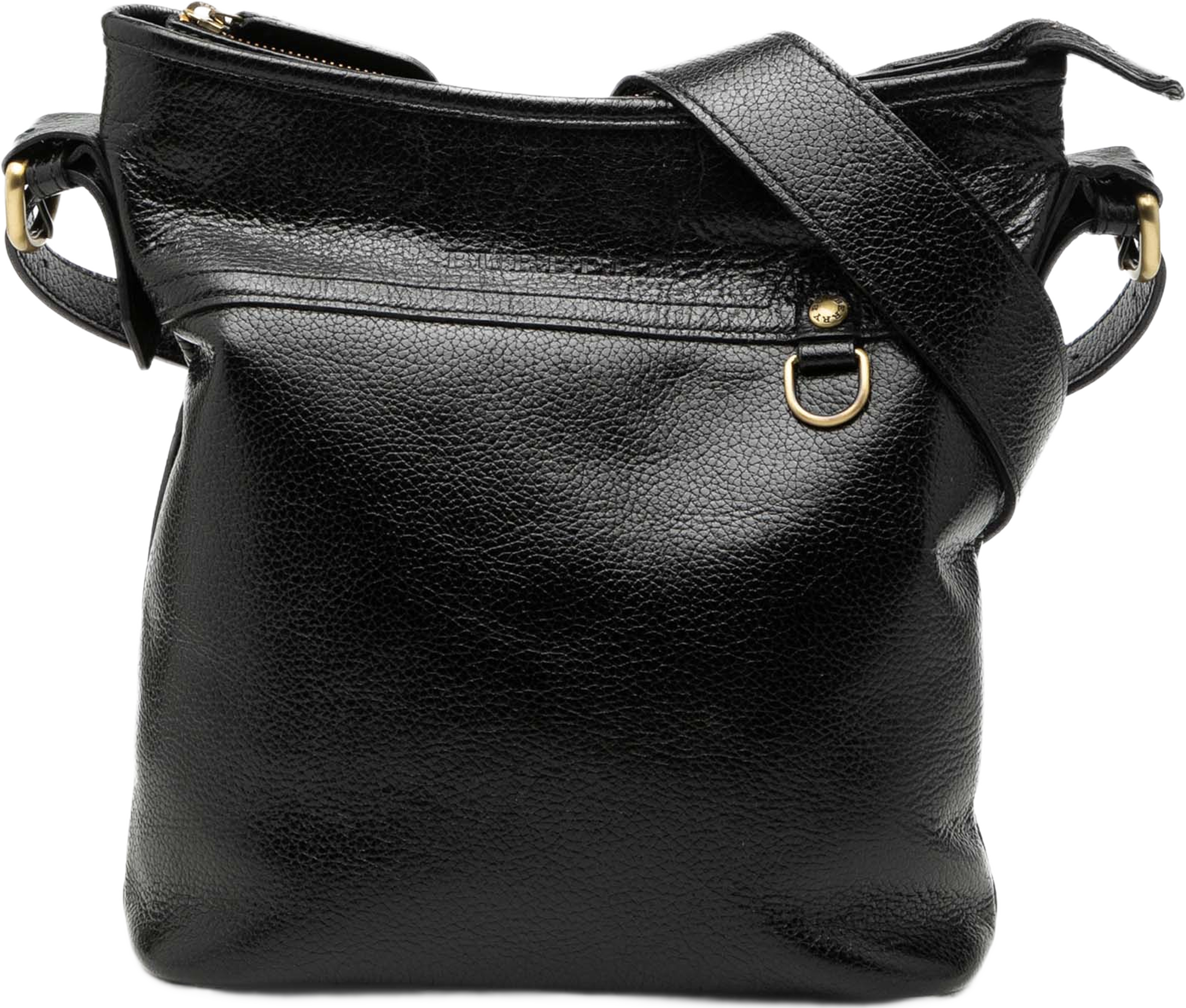 Burberry Leather Crossbody, från Luxclusif, i färgen black. Klicka för att öppna bilden i stort format