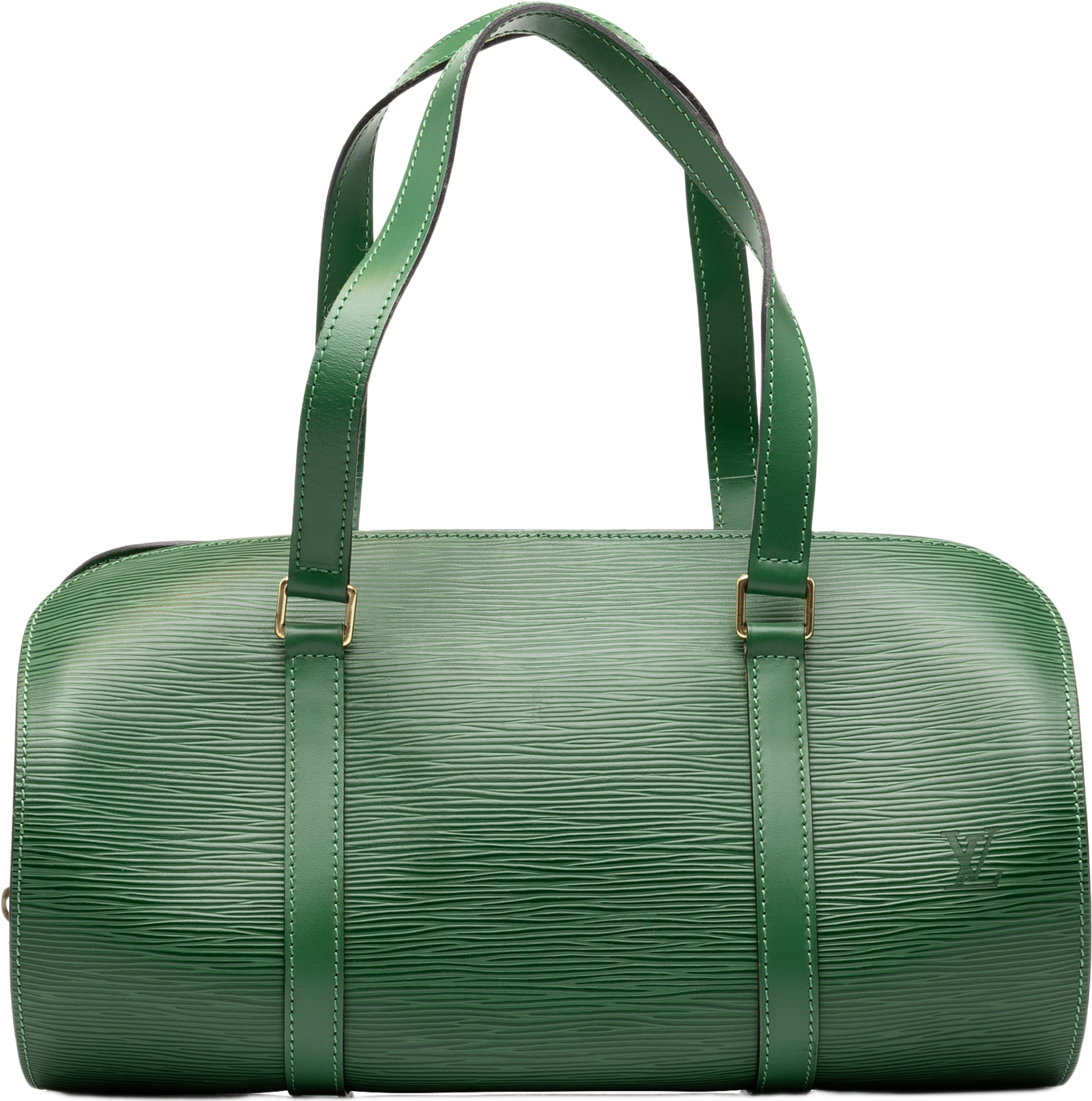 Louis Vuitton Epi Soufflot, från Luxclusif, i färgen grön. Klicka för att öppna bilden i stort format