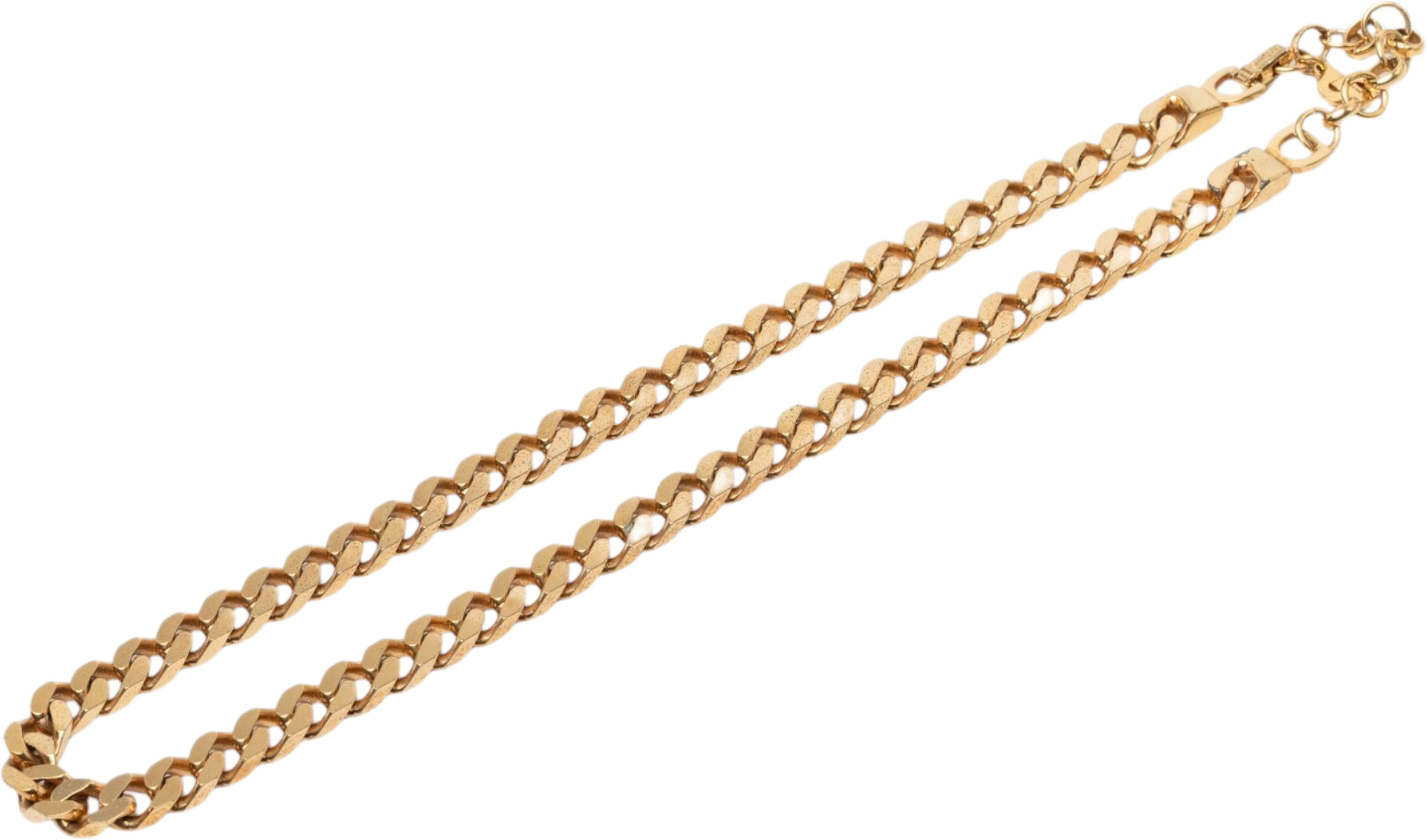 Dior Gold Plated Chain Necklace, från Luxclusif, i färgen guld. Klicka för att öppna bilden i stort format