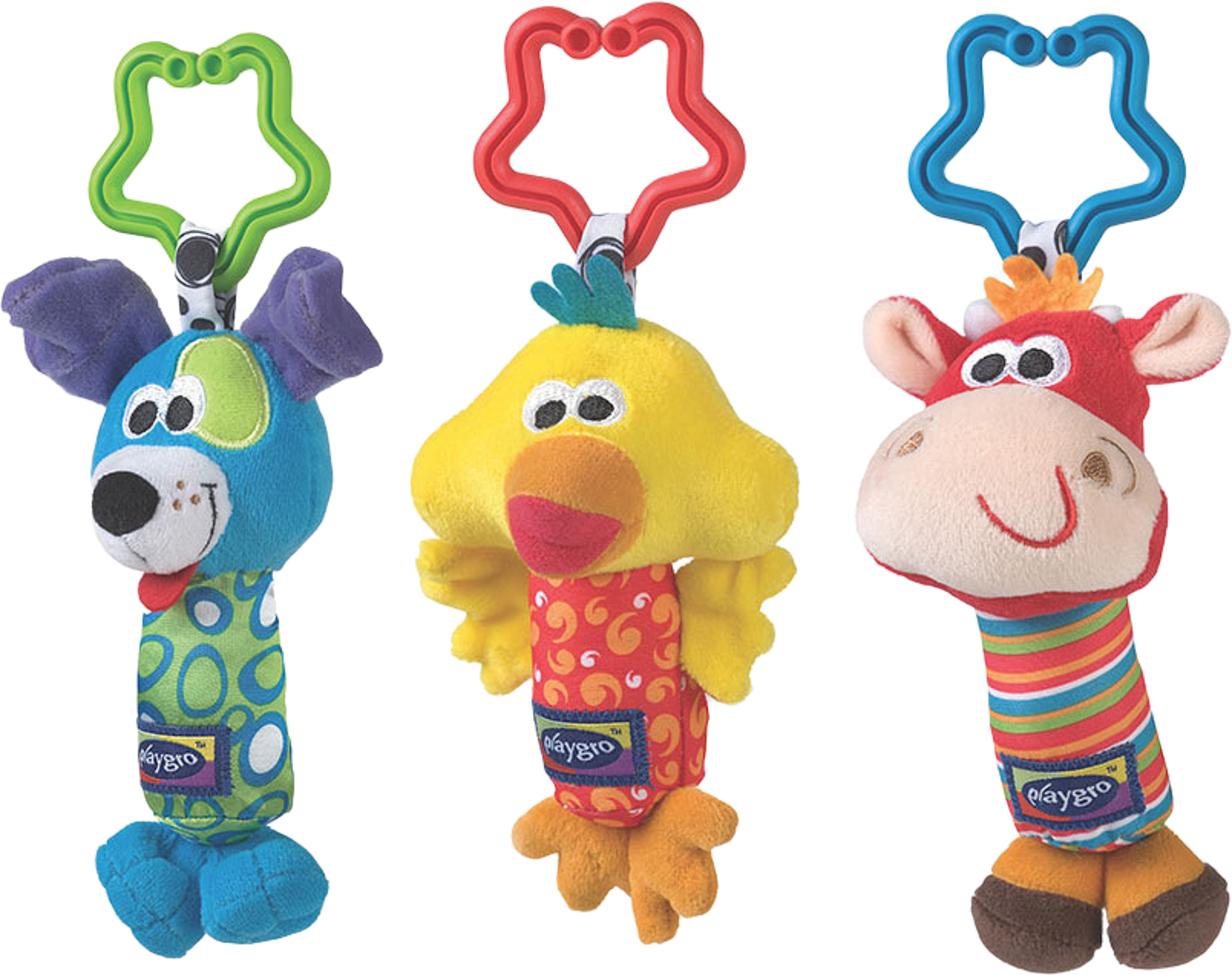 Vagnsleksak 3-pack