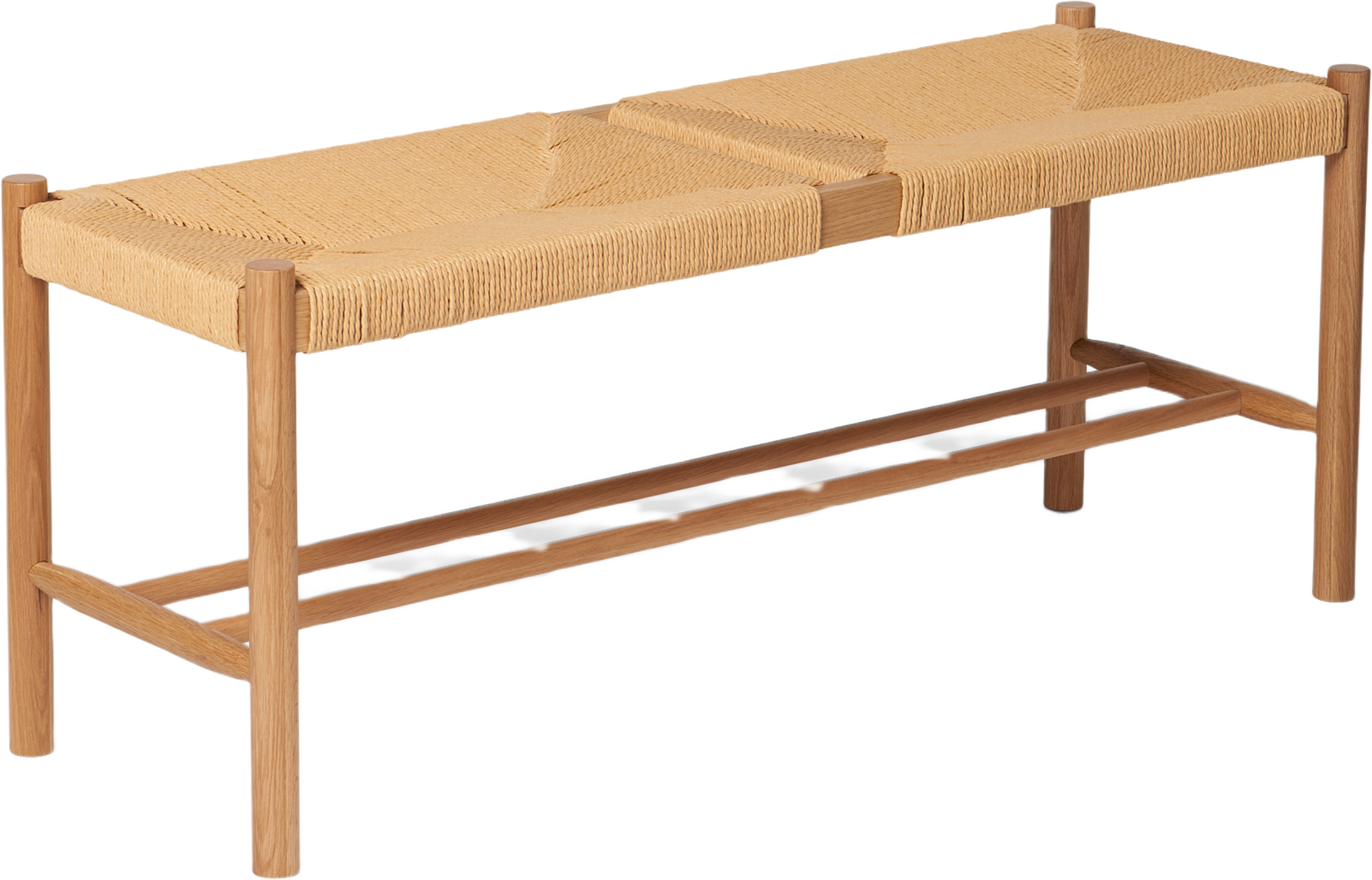 Bänk med flätad sits ALMA
