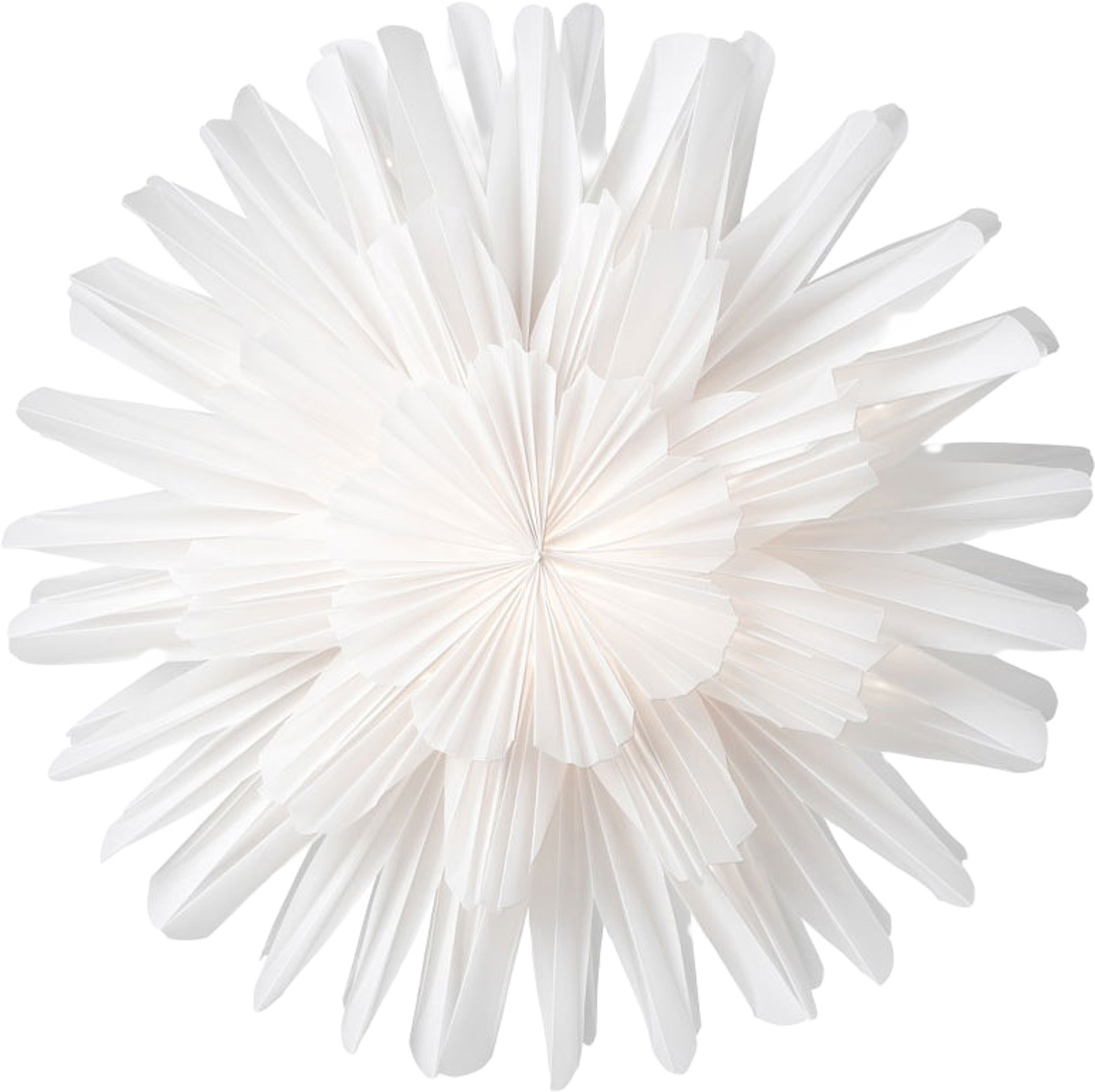 Adventsstjärnan Snöblomma Ø 44 cm, från Watt&Veke, i färgen White. Klicka för att öppna bilden i stort format