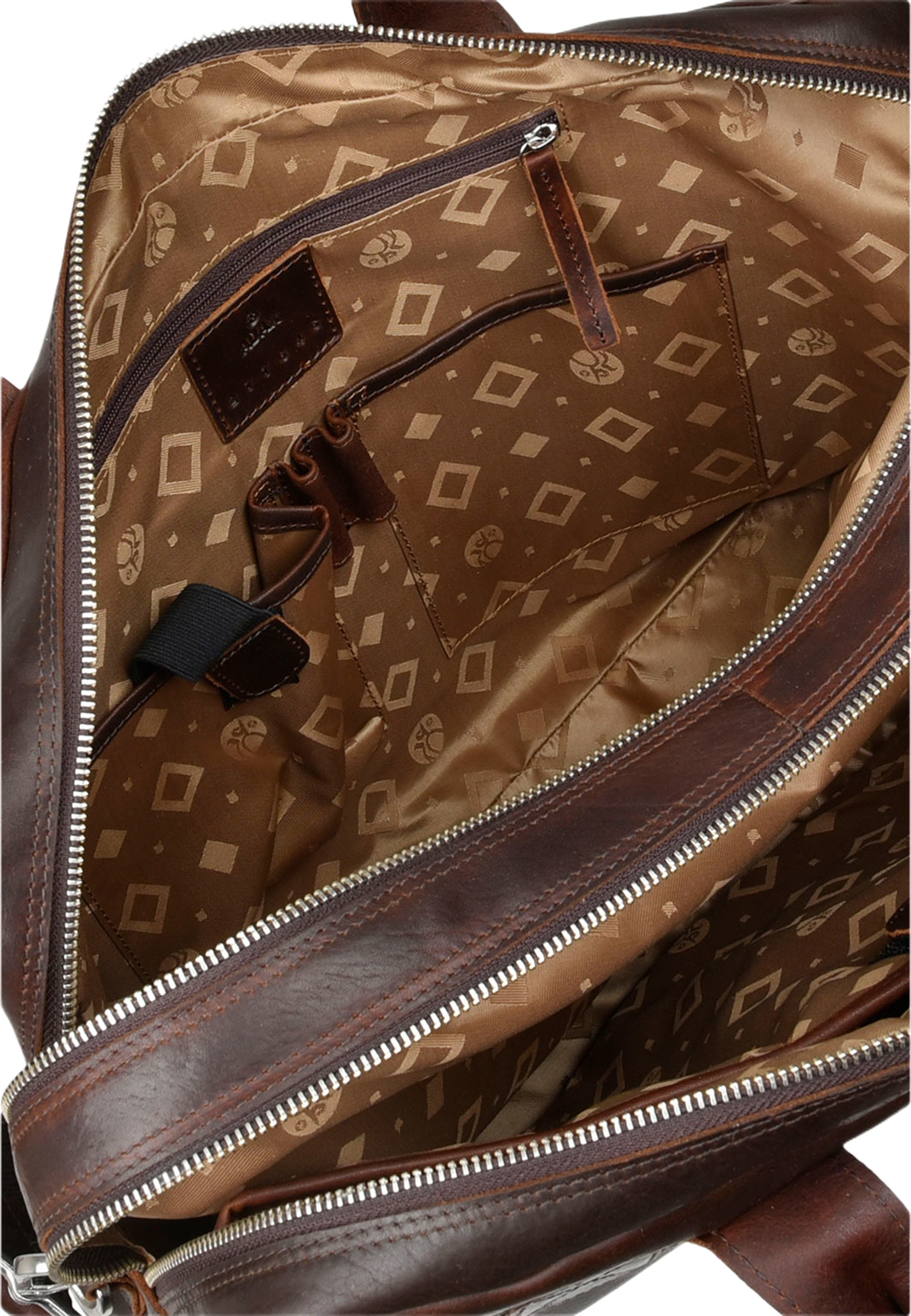 Datorväska, Axel 15,6' Catania, från Adax, i färgen Dark Brown. Klicka för att öppna bilden i stort format