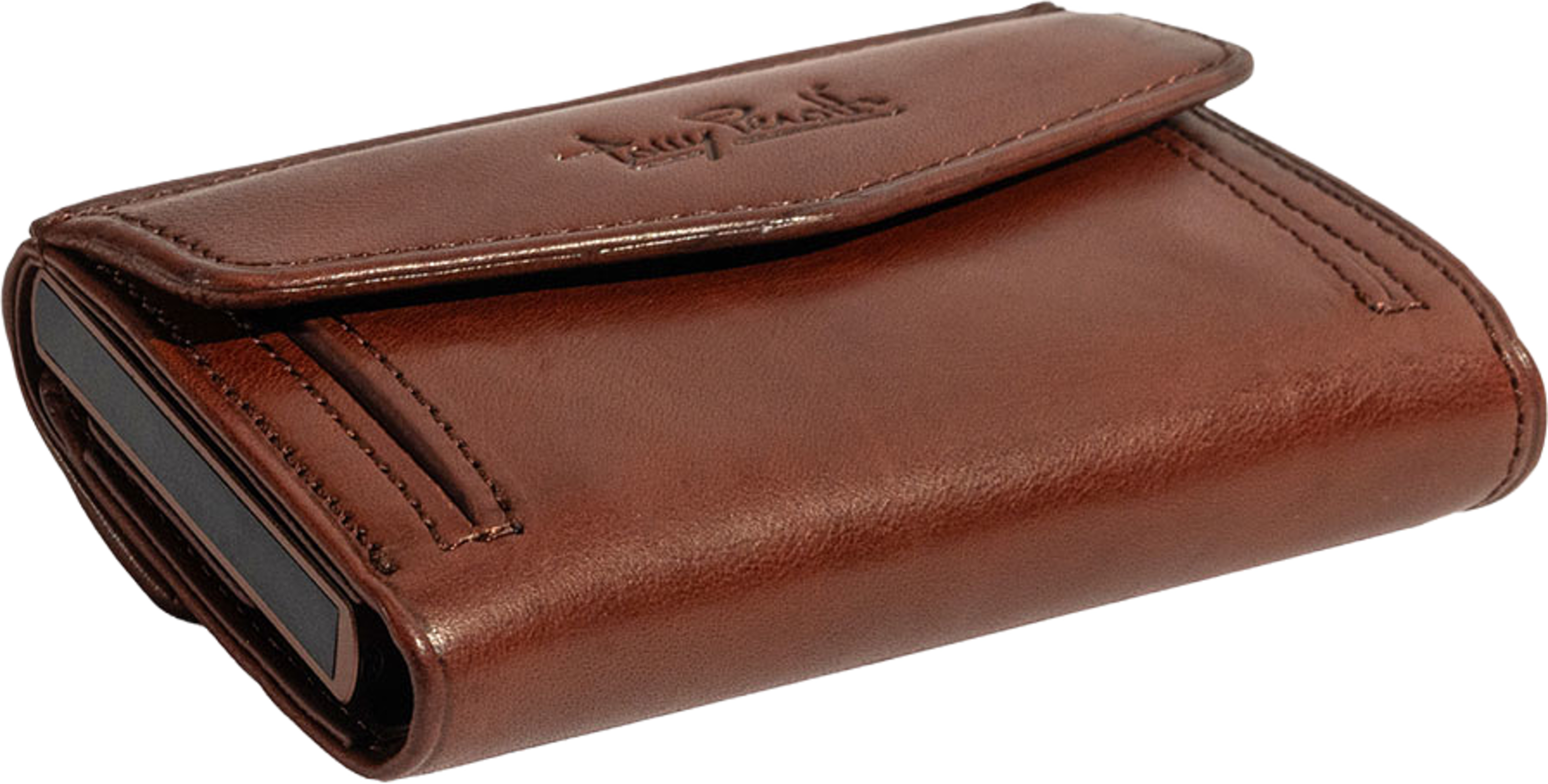 Furbo Card Wallet, från Tony Perotti, i färgen Dark Brown. Klicka för att öppna bilden i stort format