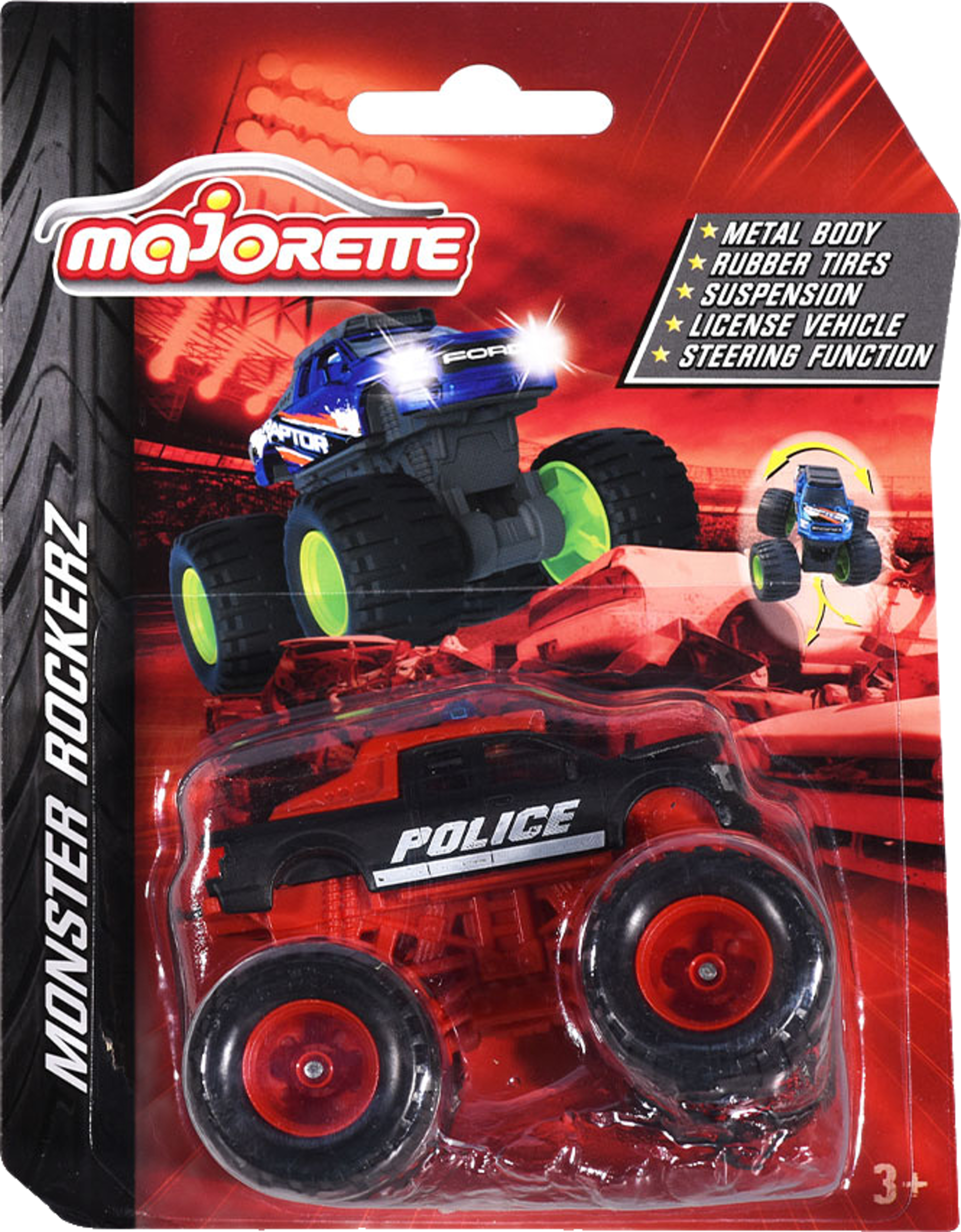 Majorette Monster Rockerz, från MAJORETTE, i färgen Mixed. Klicka för att öppna bilden i stort format