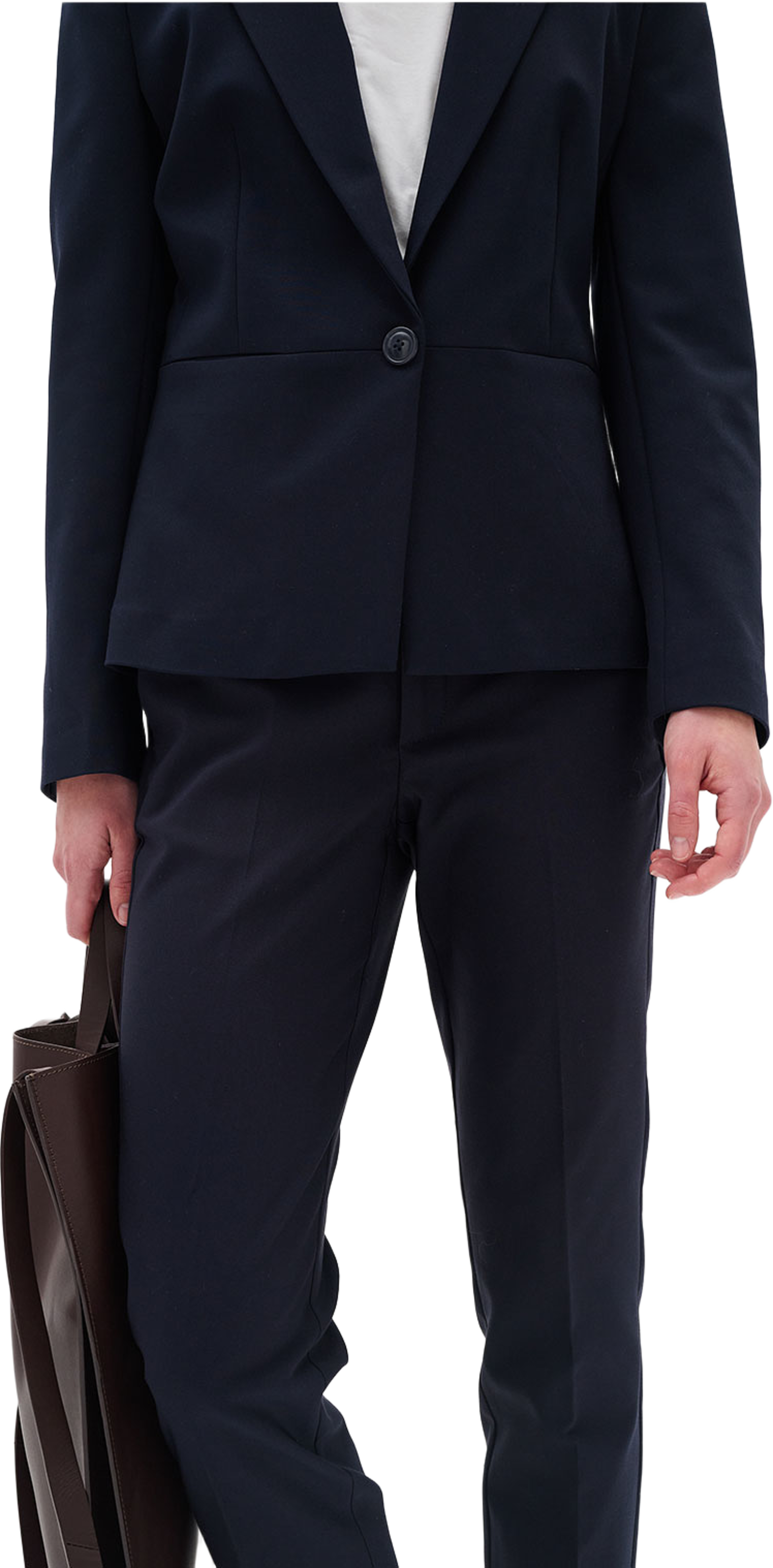 Zella Pants, från Inwear, i färgen Marineblue. Klicka för att öppna bilden i stort format