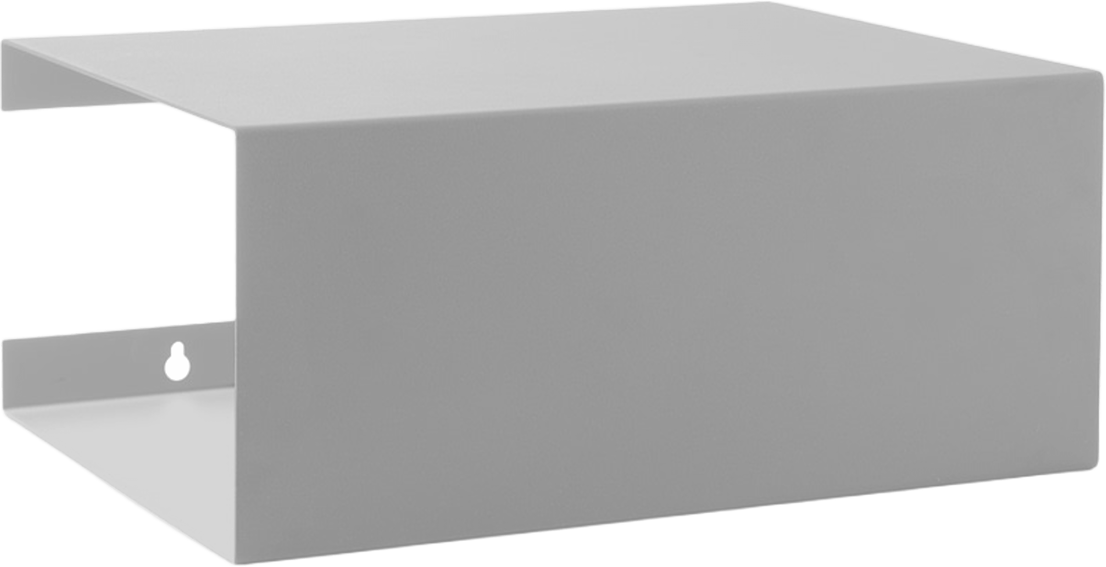 Boxshelf, från ReCollector, i färgen stone silver. Klicka för att öppna bilden i stort format