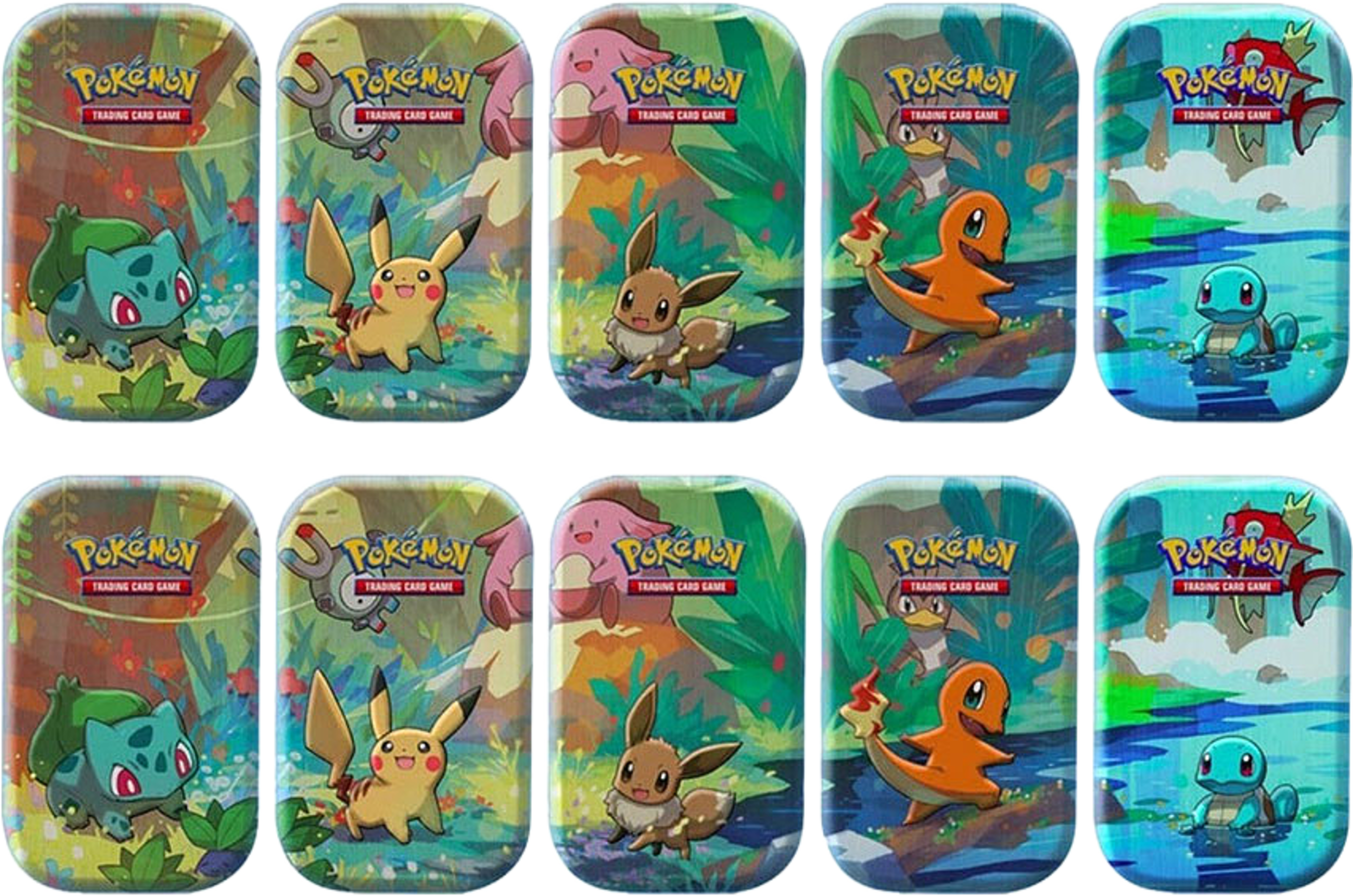 Pokemon Mini Tin Kanto Friends, från POKEMON. Klicka för att öppna bilden i stort format