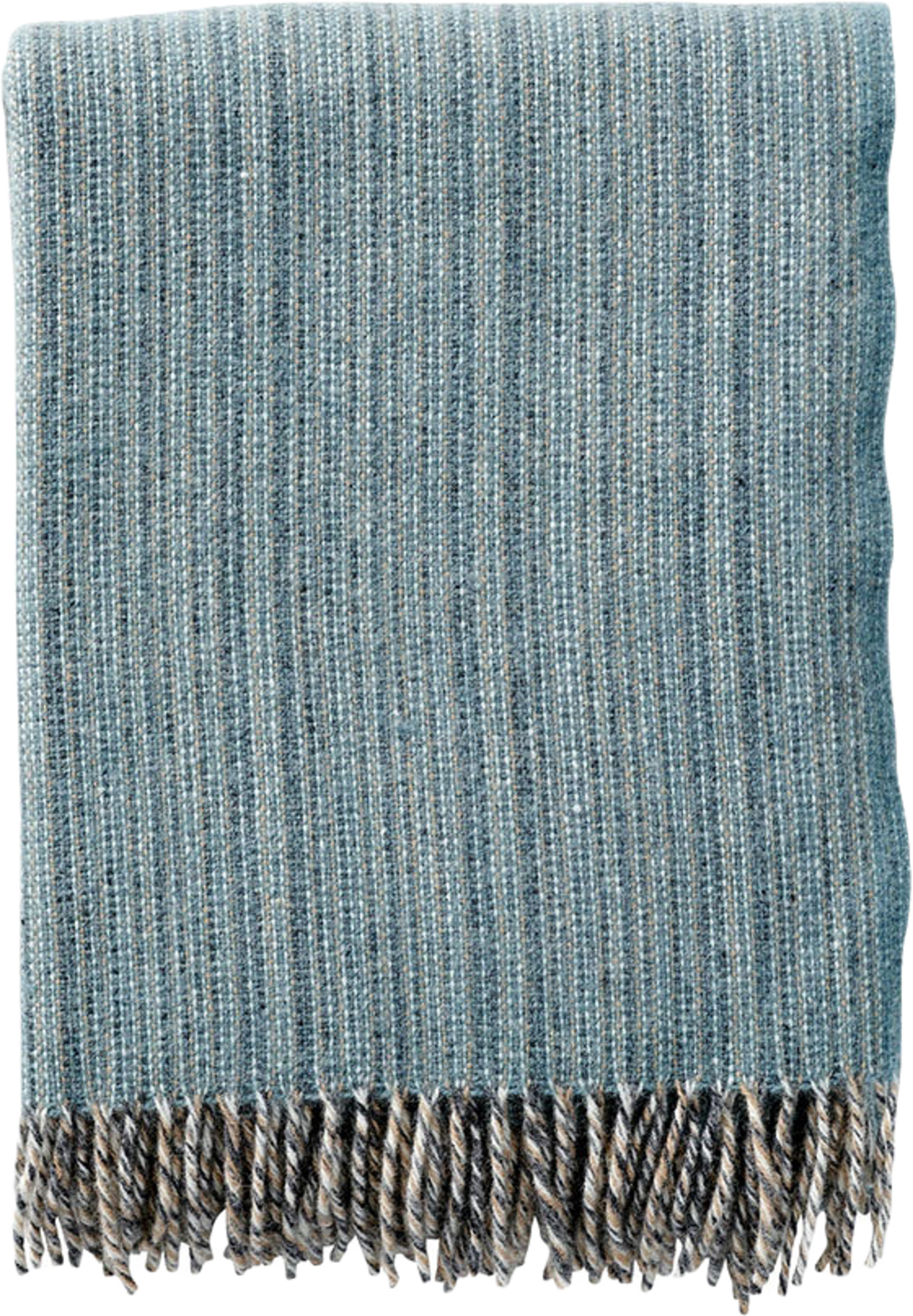 Pläd Björk, 130x200 cm, från Klippan, i färgen Lead Grey. Klicka för att öppna bilden i stort format